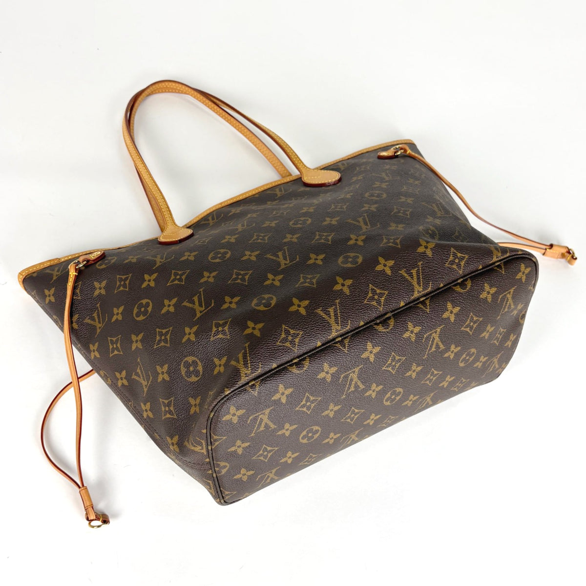 Louis Vuitton Brown Monogram Shoulder Bag Tote Bag (Pre-Owned)