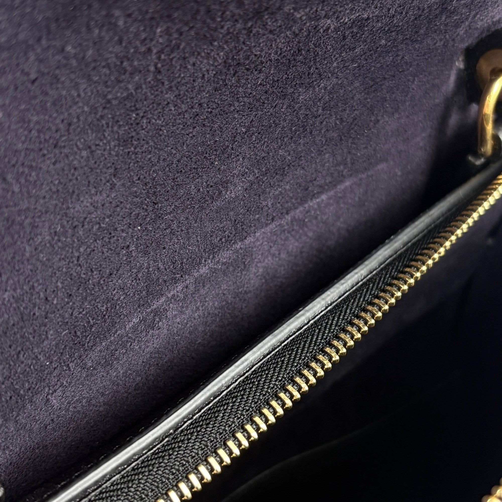 Celine Black Leather Handbag Shoulder Bag (Pre-Owned)