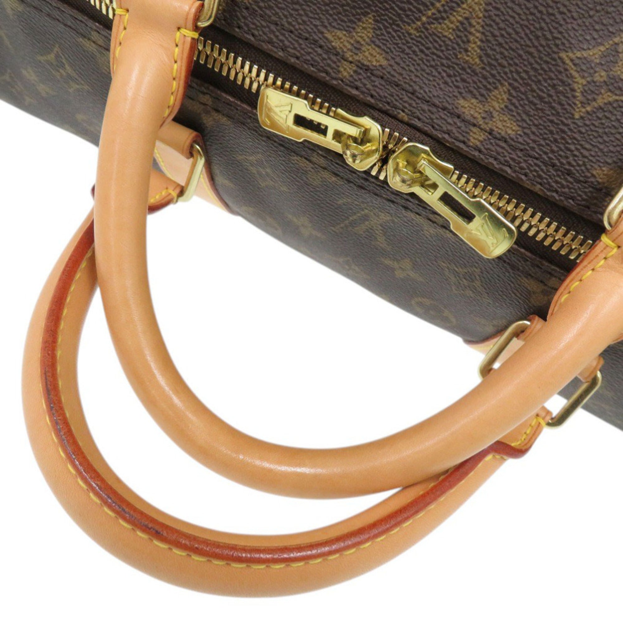 Louis Vuitton Brown Monogram Monogram Boston Bag (Pre-Owned)