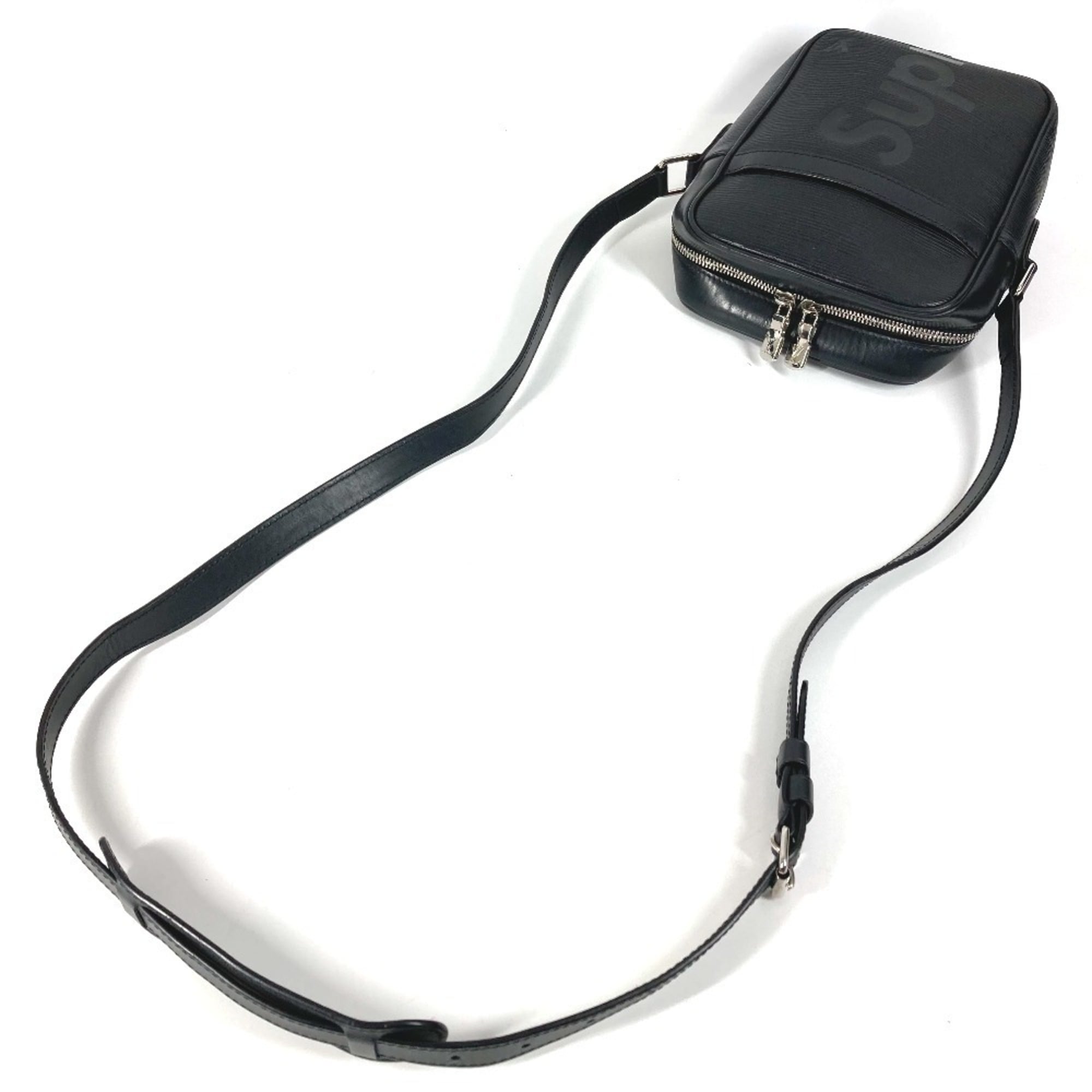 Louis Vuitton Epi Black Noir Epi Leather Shoulder Bag (Pre-Owned)