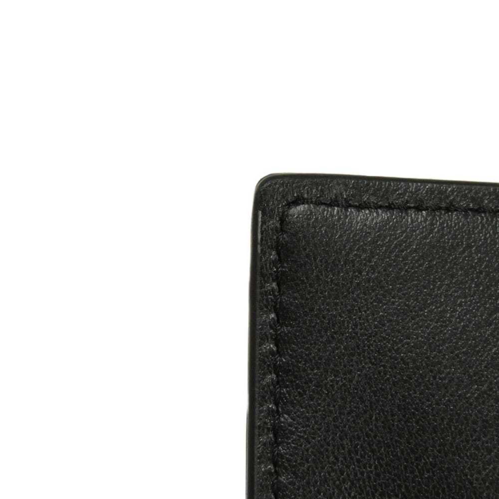 Fendi Black Gunmetal Wallet (Tri-Fold) (Pre-Owned)