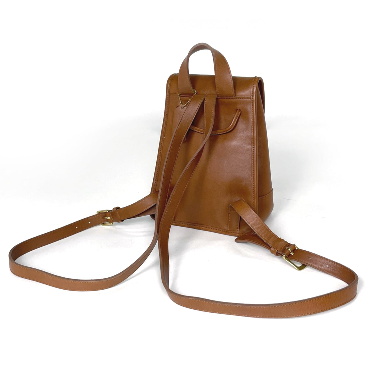 Coach Brown Leather Backpack (Pre-Owned)