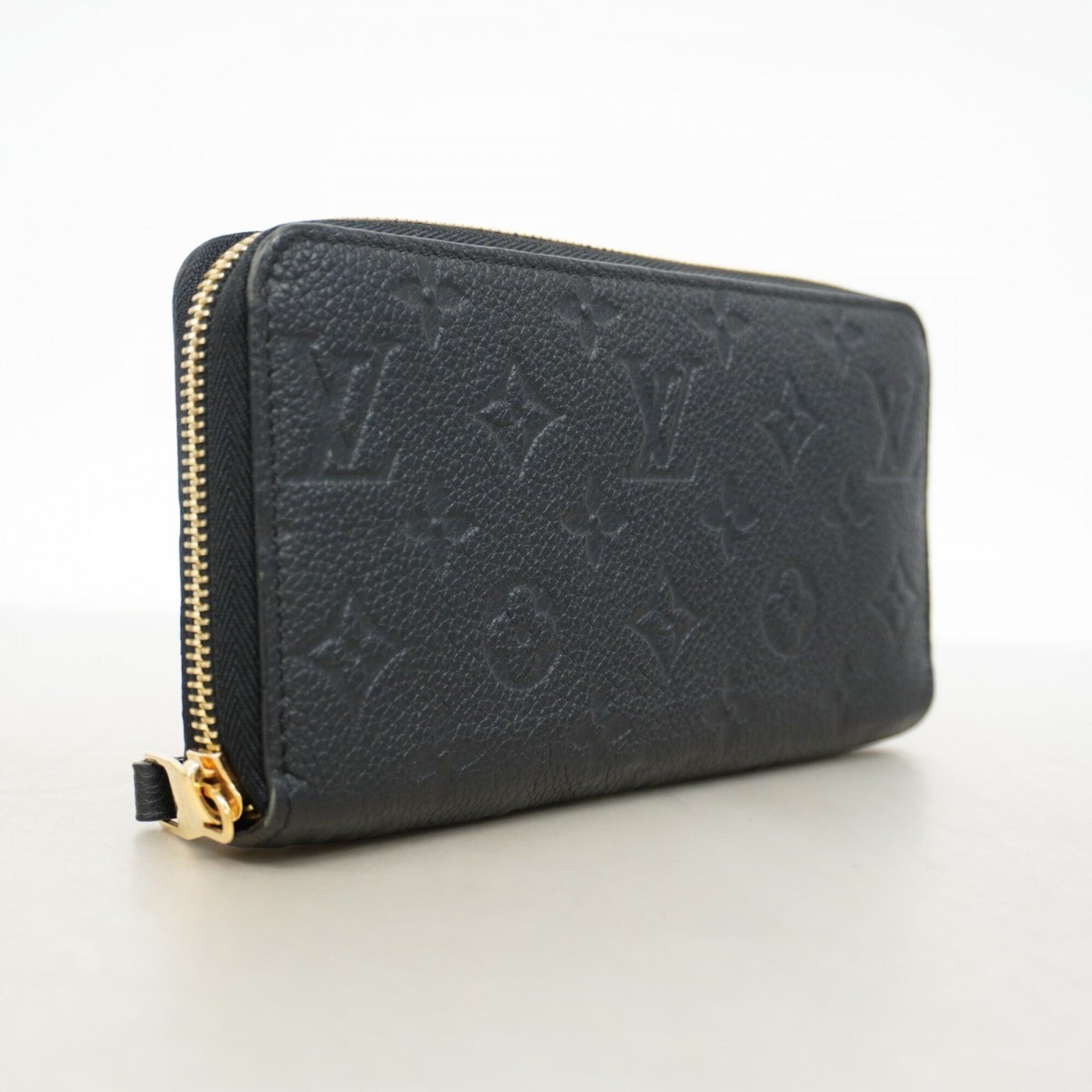 Louis Vuitton Noir Long Wallet (Bi-Fold) (Pre-Owned)