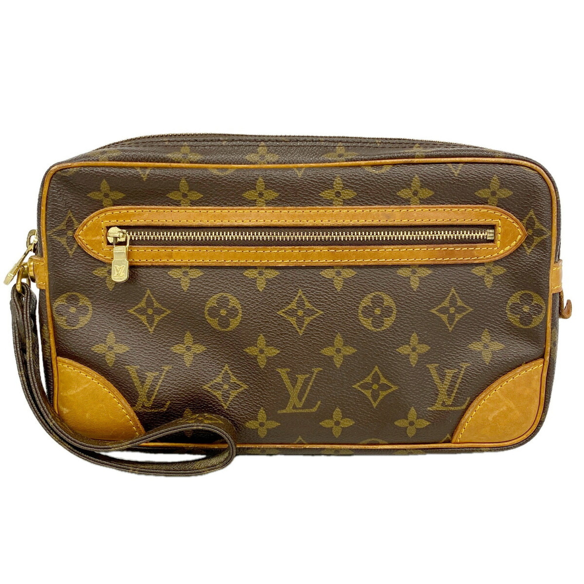 Louis Vuitton Brown Clutch Bag (Pre-Owned)