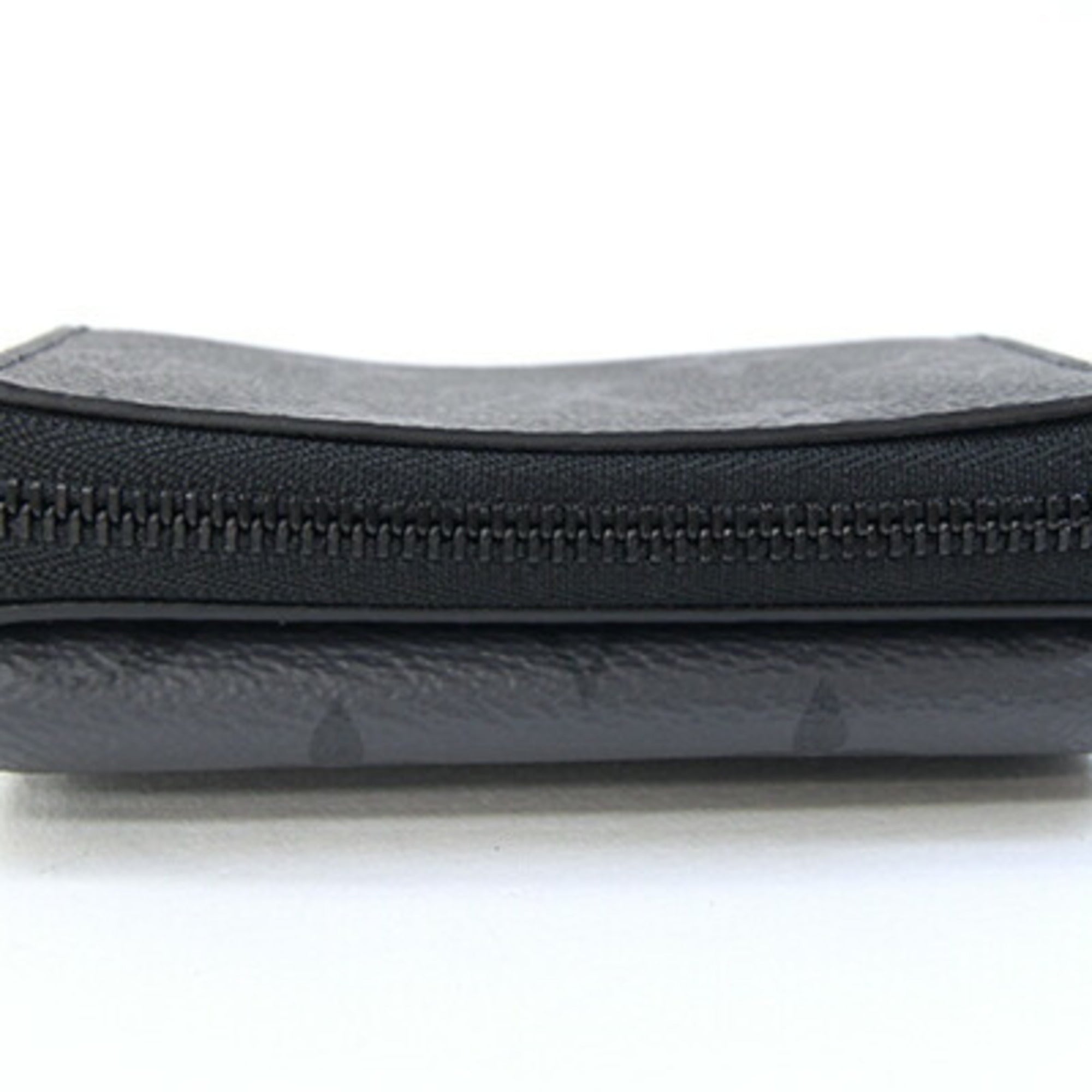 Louis Vuitton Monogram Eclipse Coin Purse/Coin Case (Pre-Owned)