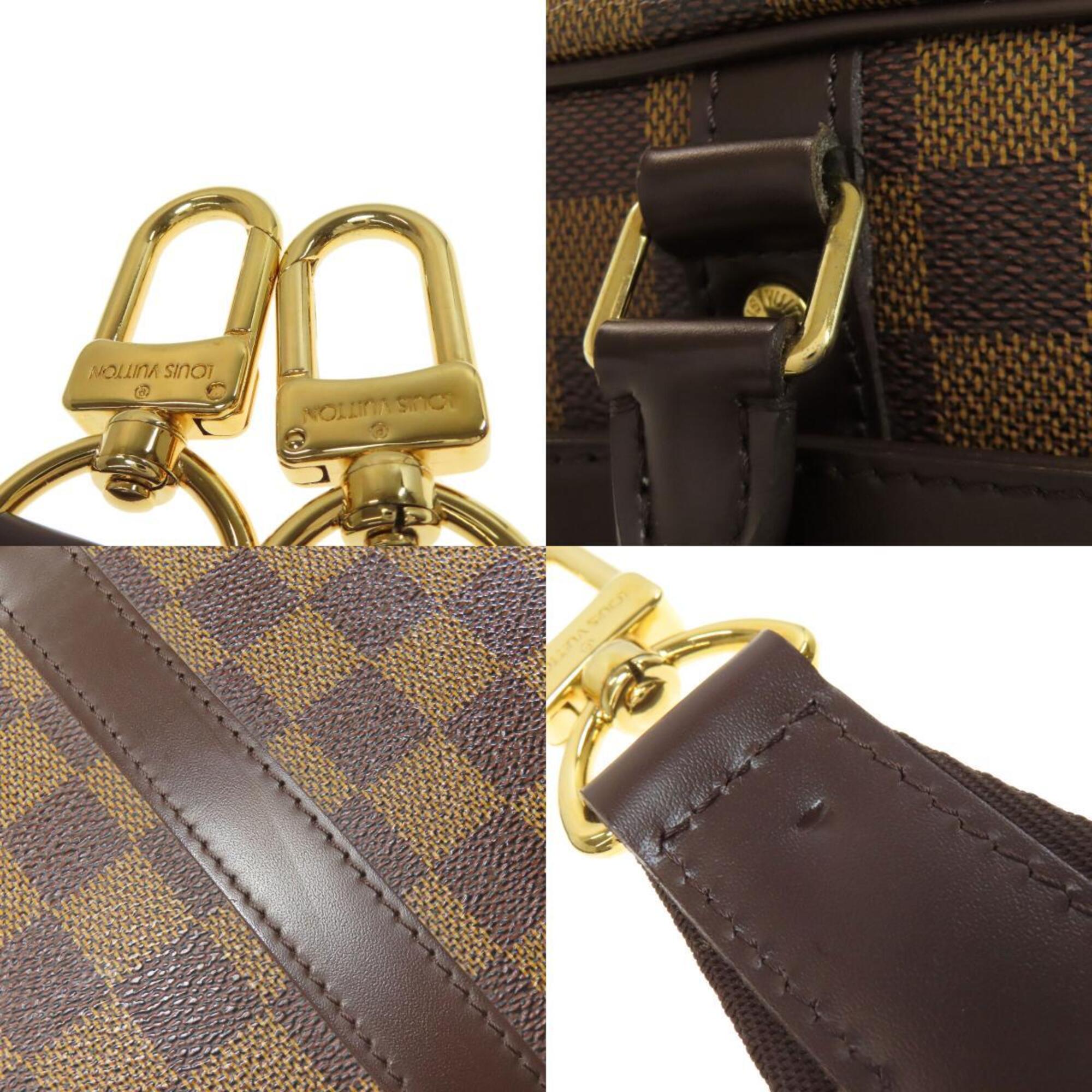Louis Vuitton Brown Ebene Damier Canvas Handbag (Pre-Owned)