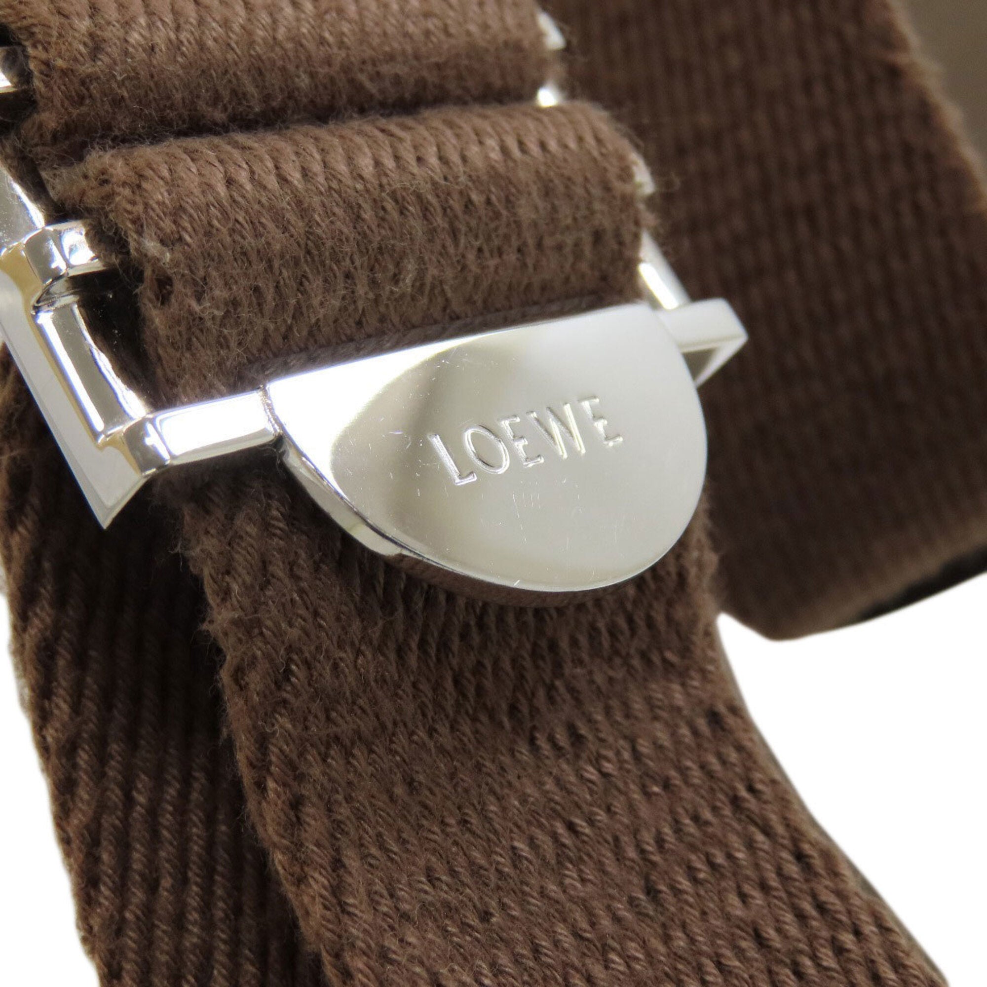 Loewe Brown Leather Shoulder Bag (Pre-Owned)