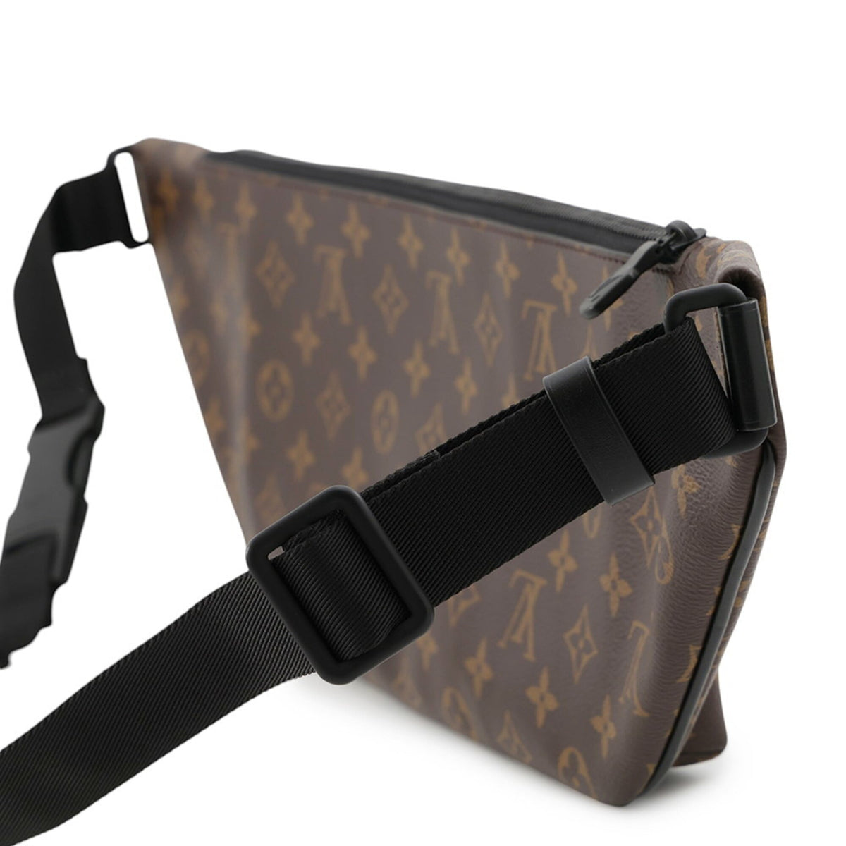 Louis Vuitton Monogram Macassar Black Monogram Macassar Noir Sling Bag (Pre-Owned)