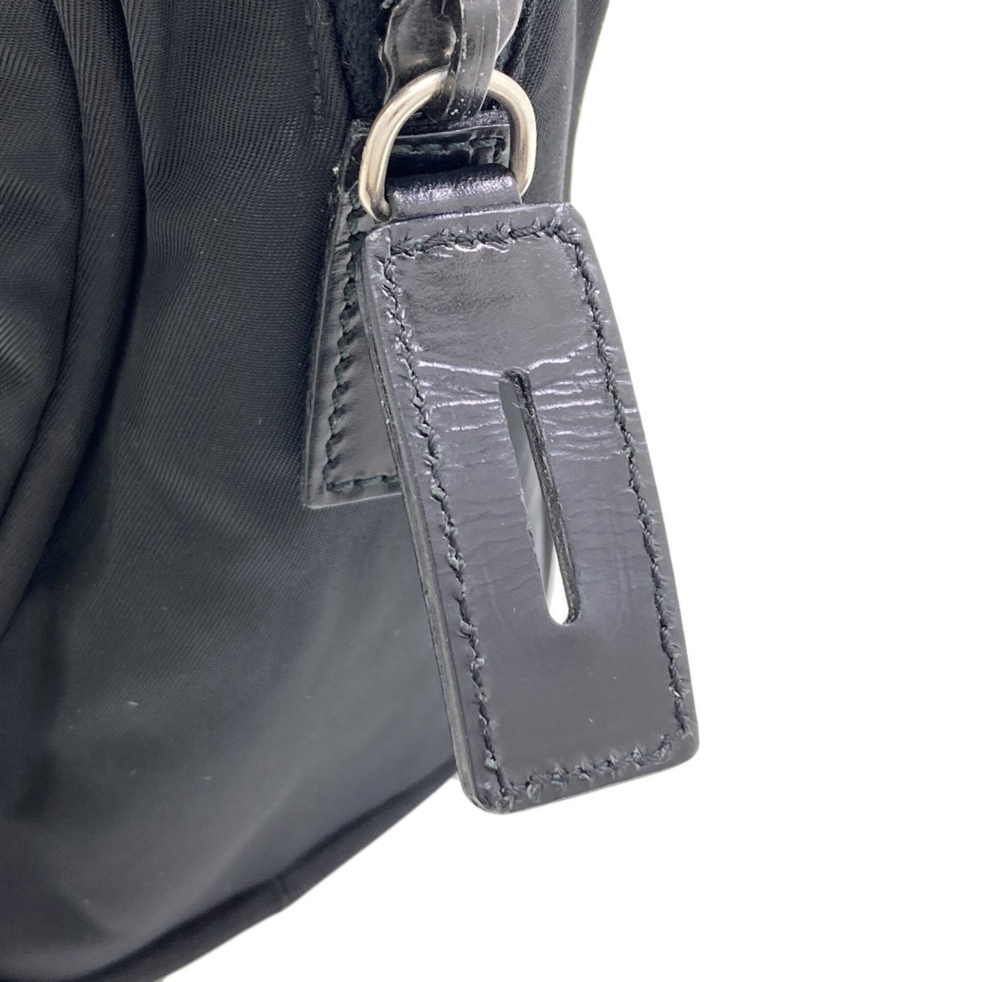 Prada Black Nylon Handbag (Pre-Owned)