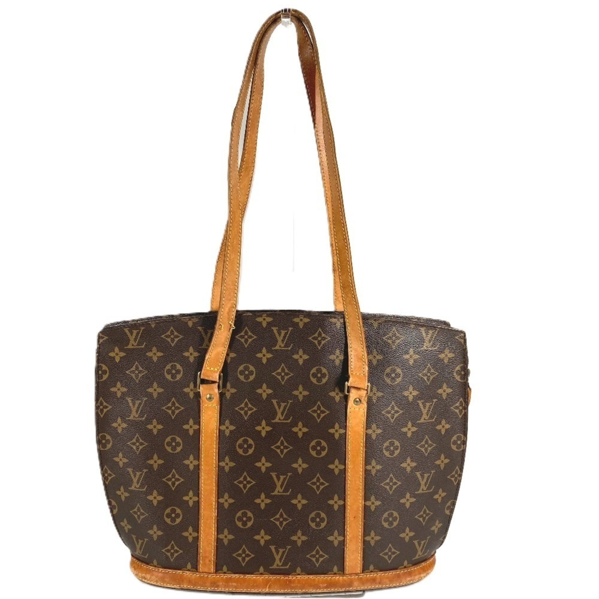 Louis Vuitton Brown Monogram Shoulder Bag Tote Bag (Pre-Owned)