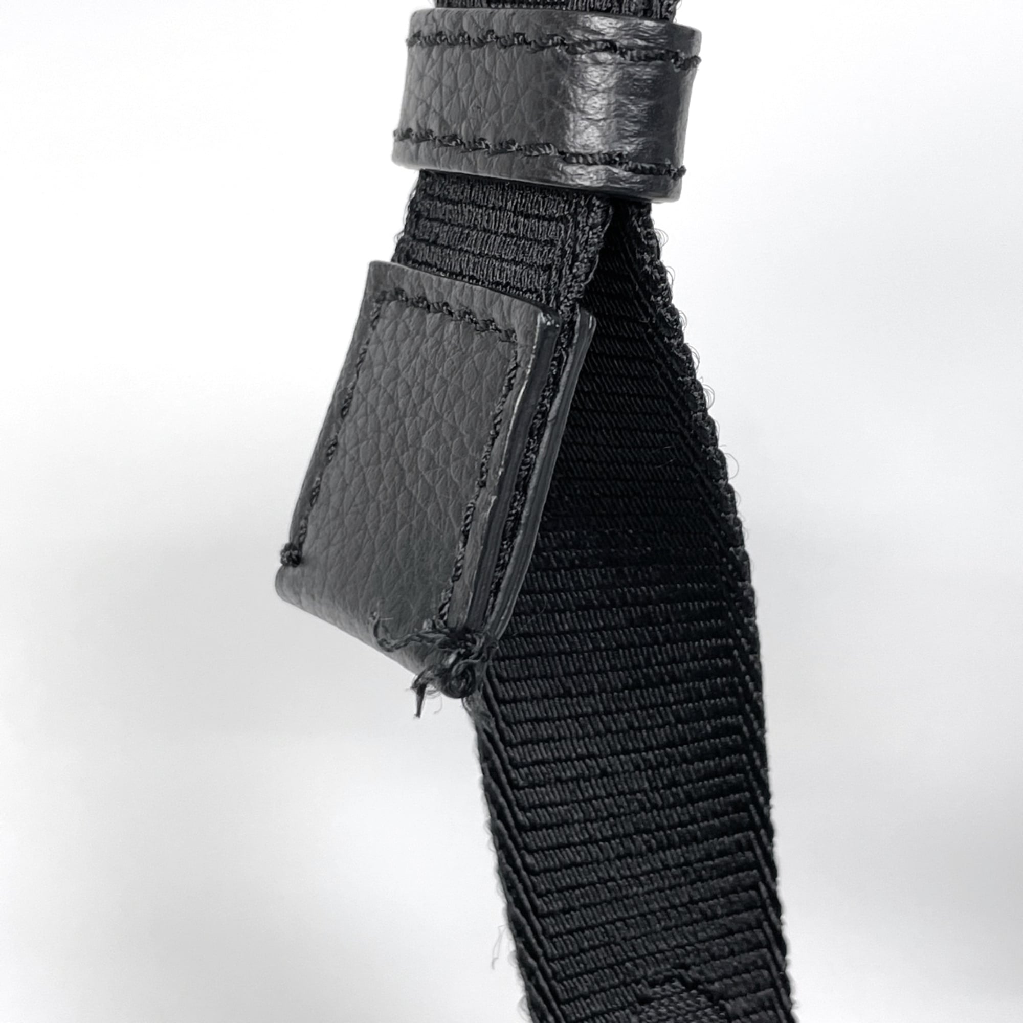 Christian Dior Black Canvas Leather Shoulder Bag (Pre-Owned)