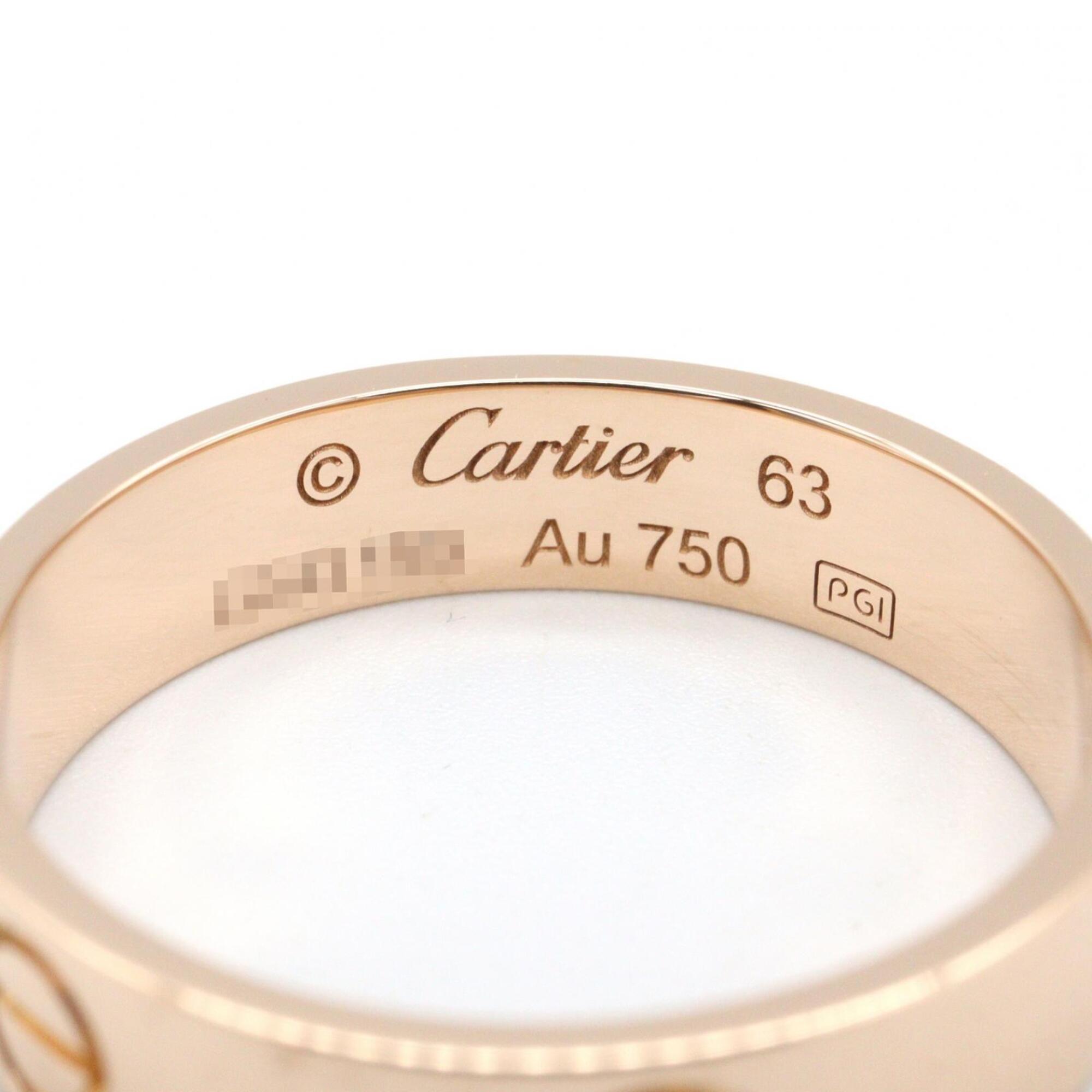 Cartier Gold Pink Gold (18K) Band Ring (Pre-Owned)