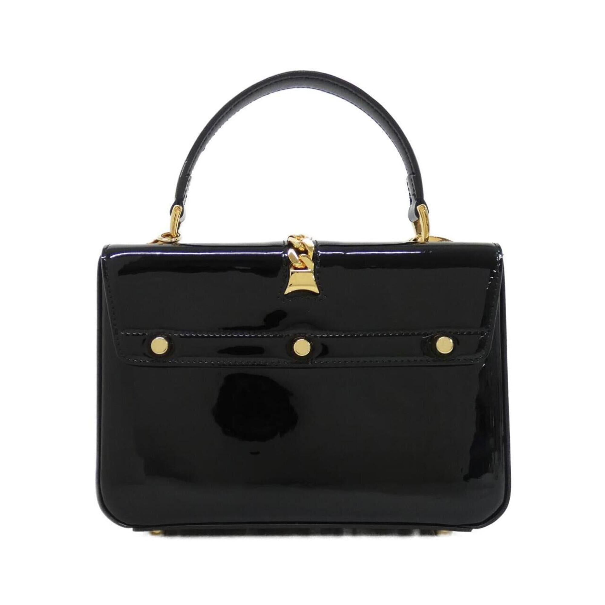 Gucci Black Leather Handbag (Pre-Owned)