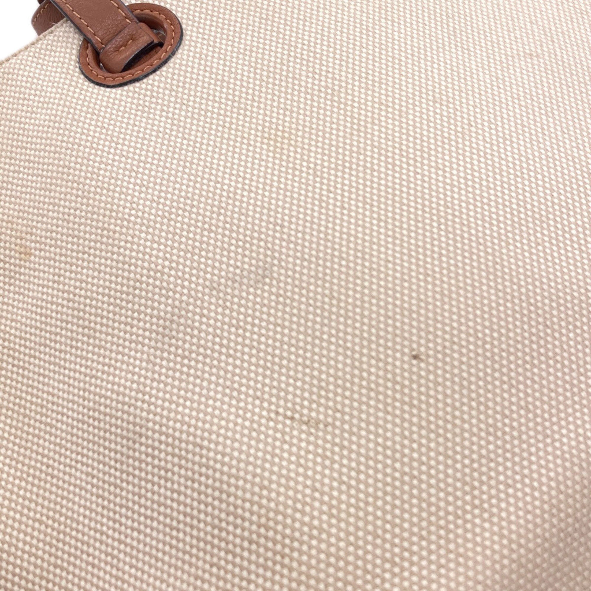 Loewe Beige Canvas Tote Bag (Pre-Owned)