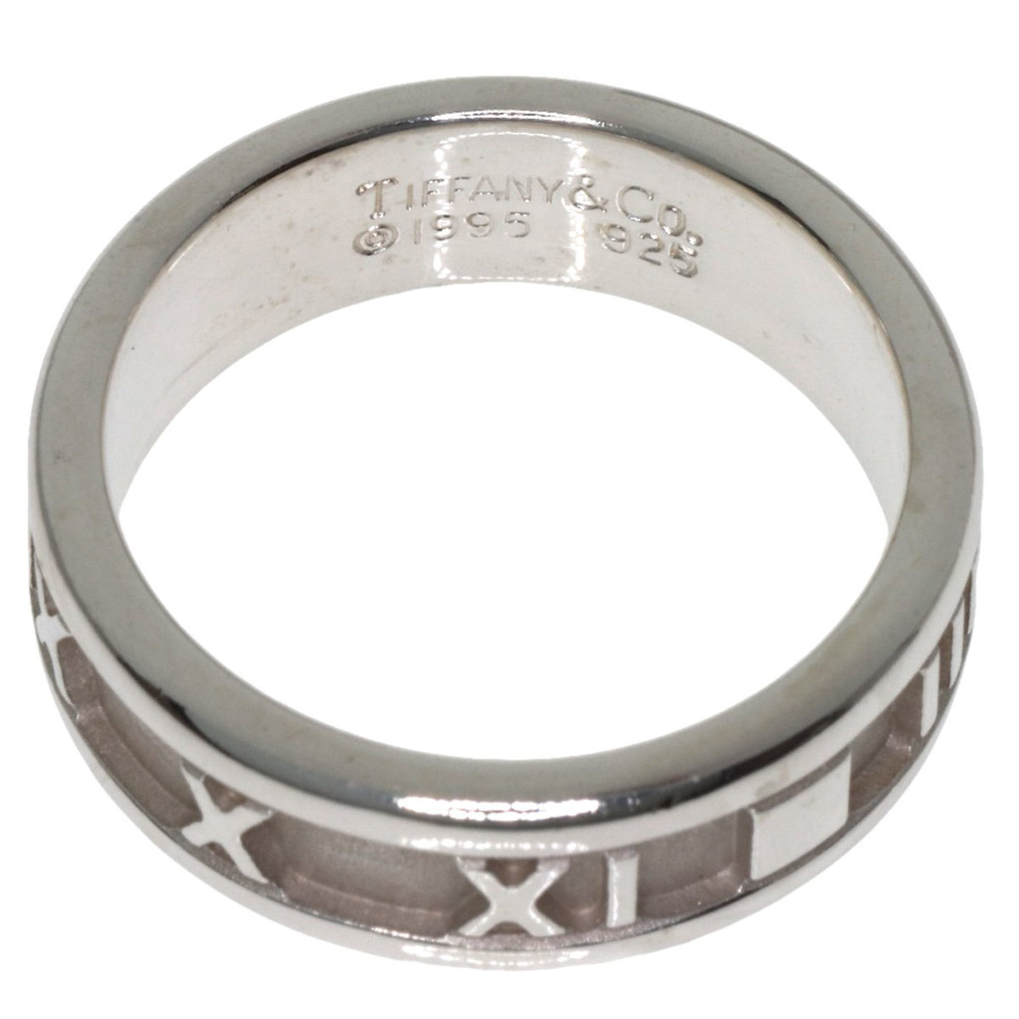 Tiffany Atlas Silver Band Ring (Pre-Owned)