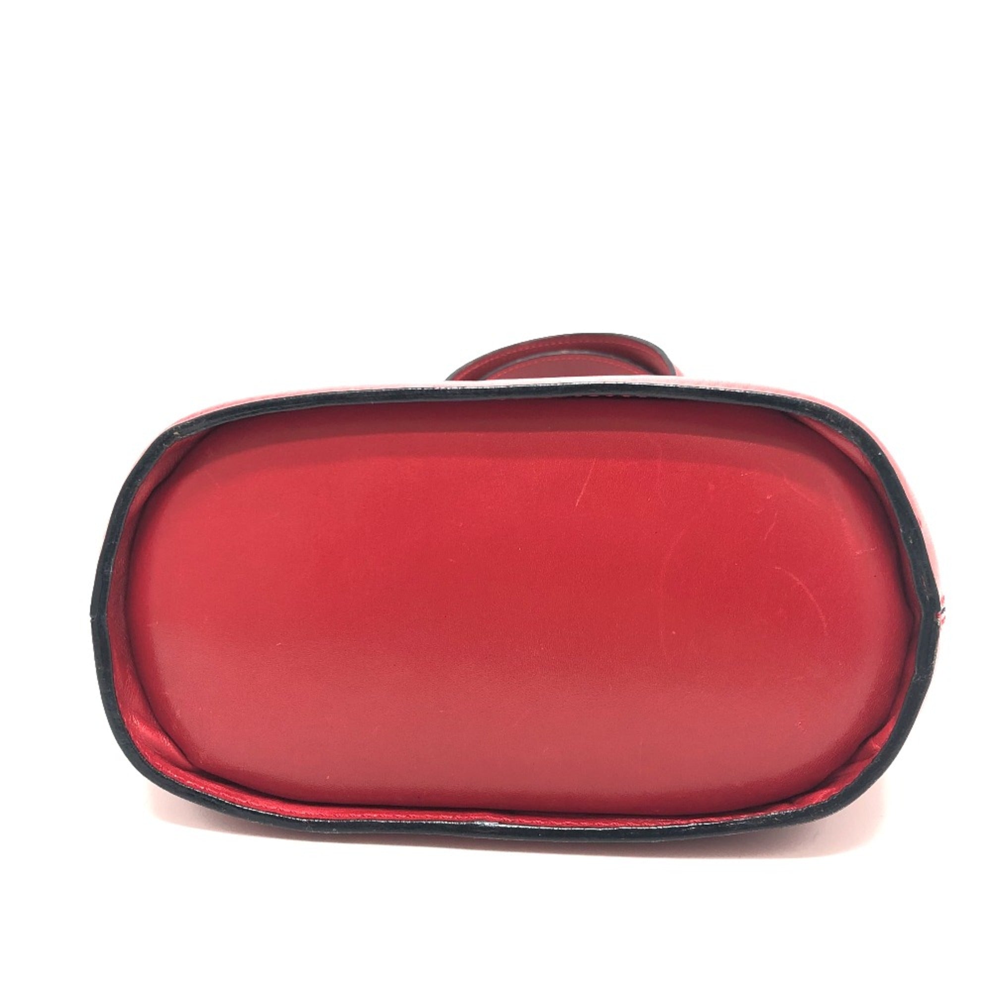Celine Red Leather Handbag (Pre-Owned)