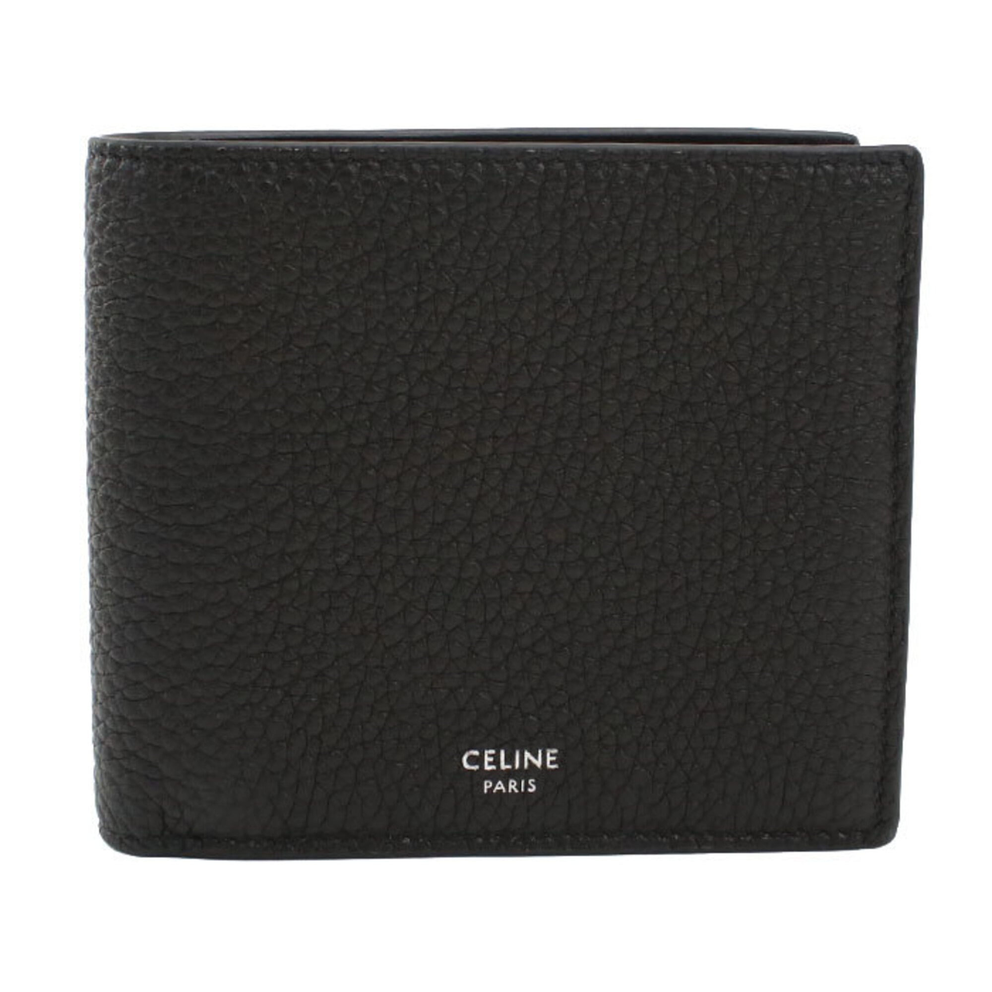 Celine Black Leather Wallet (Bi-Fold) (Pre-Owned)