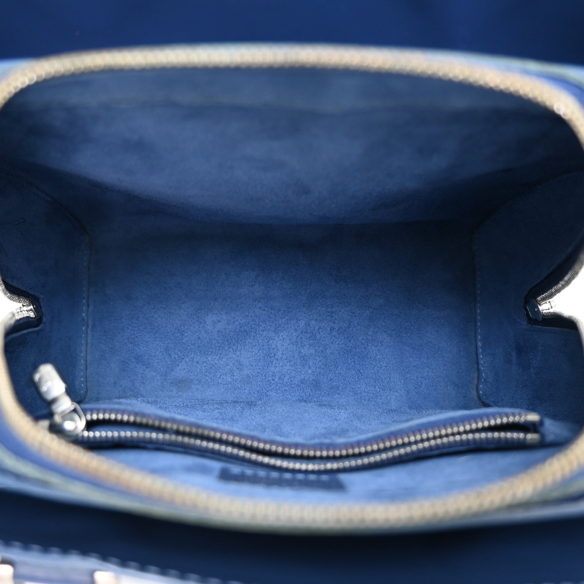 Louis Vuitton Toledo Blue Epi Leather Handbag (Pre-Owned)