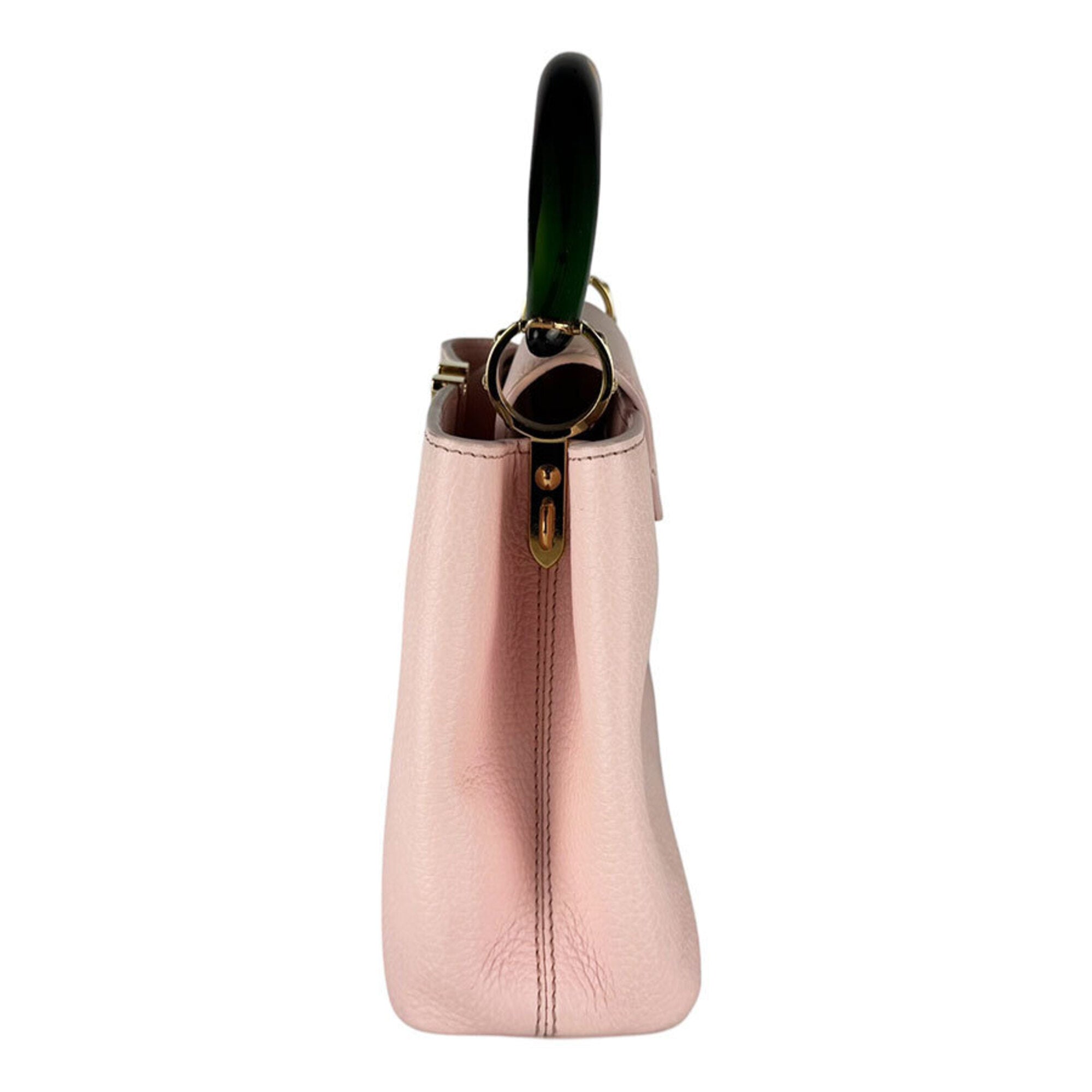 Louis Vuitton Light Pink Leather Handbag Shoulder Bag (Pre-Owned)