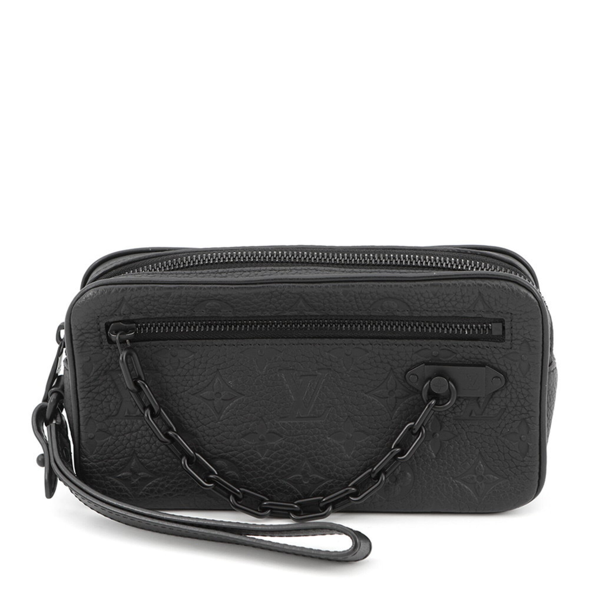 Louis Vuitton Black Monogram Noir Monogram Handbag Pochette (Pre-Owned)