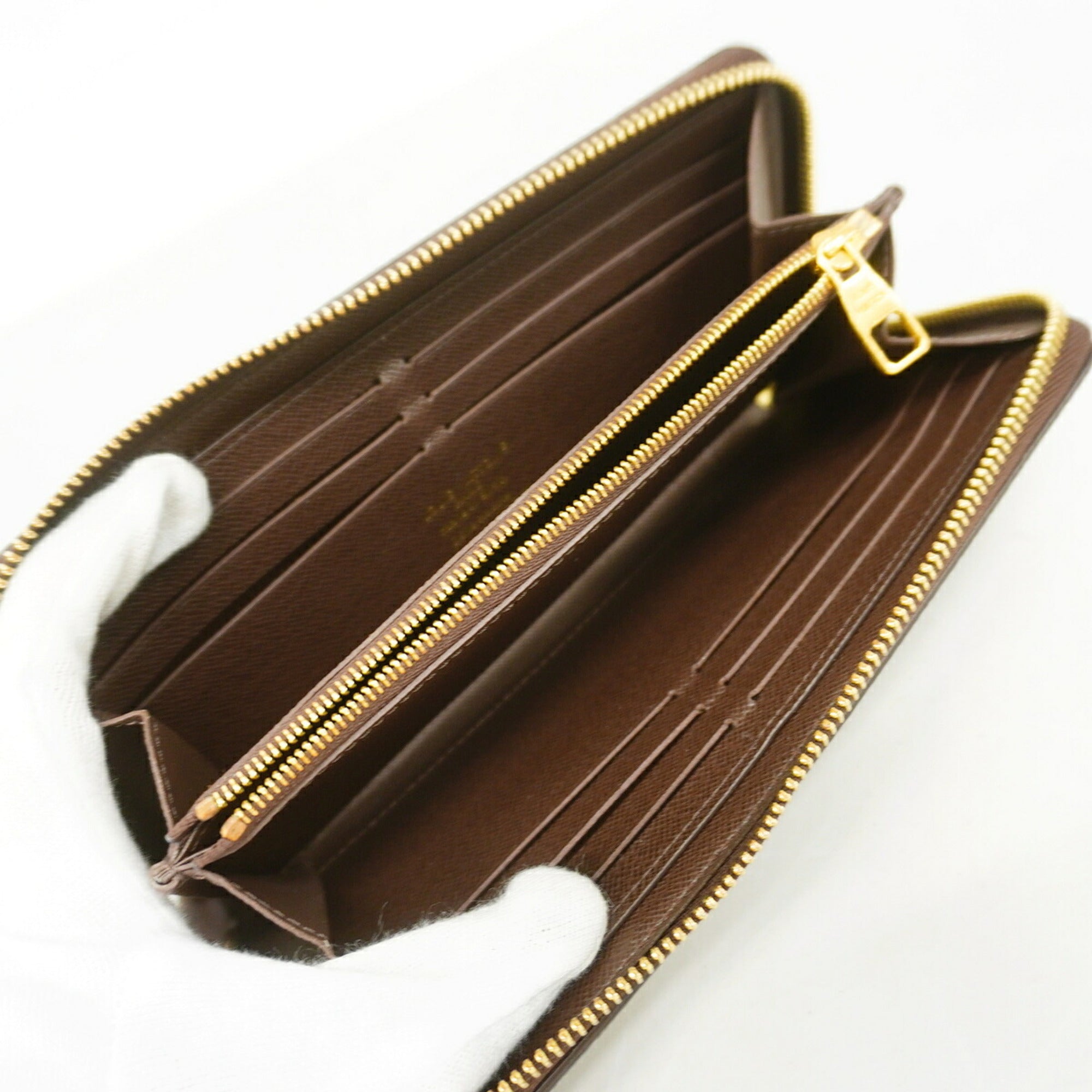 Louis Vuitton Brown Long Wallet (Bi-Fold) (Pre-Owned)