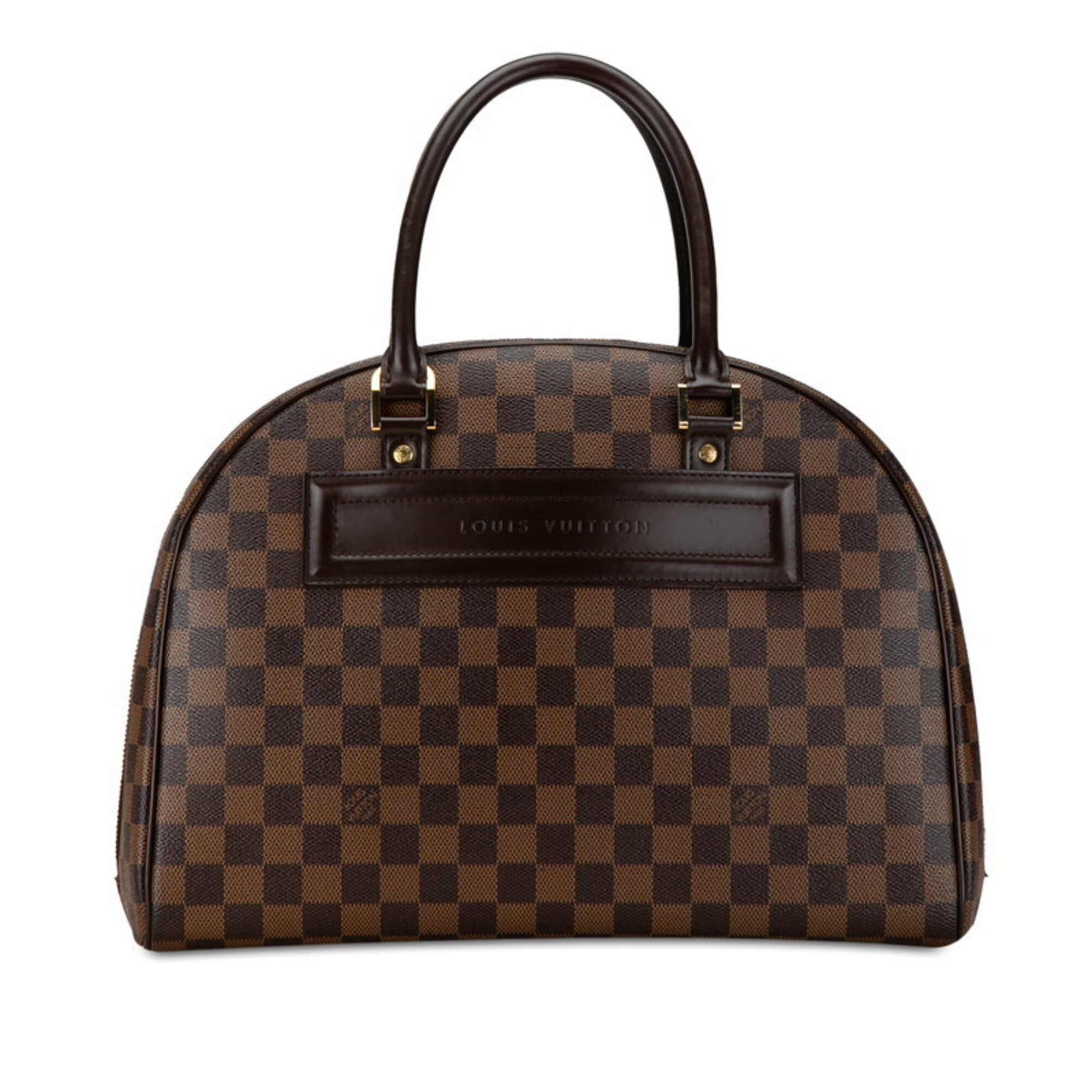 Louis Vuitton Brown Pvc Leather Handbag (Pre-Owned)