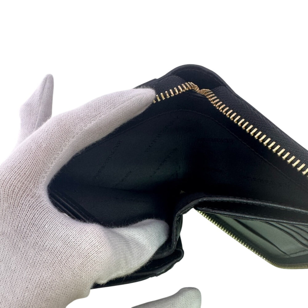 Burberry Black Leather Wallet (Bi-Fold) (Pre-Owned)