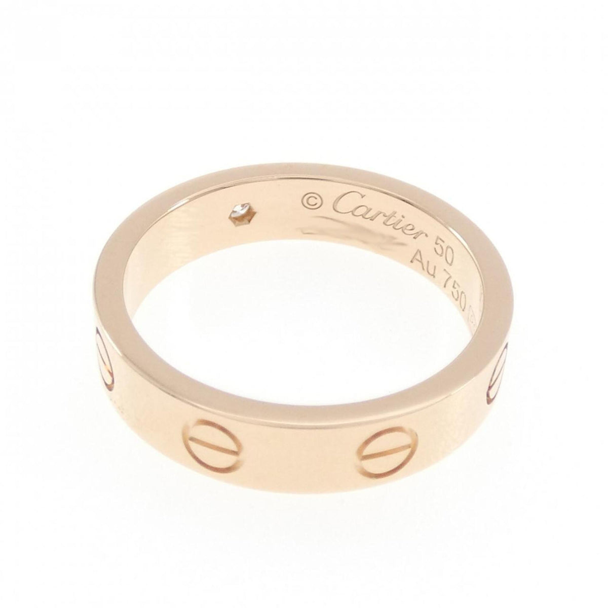 Cartier Pink Gold (18K) Band Ring (Pre-Owned)