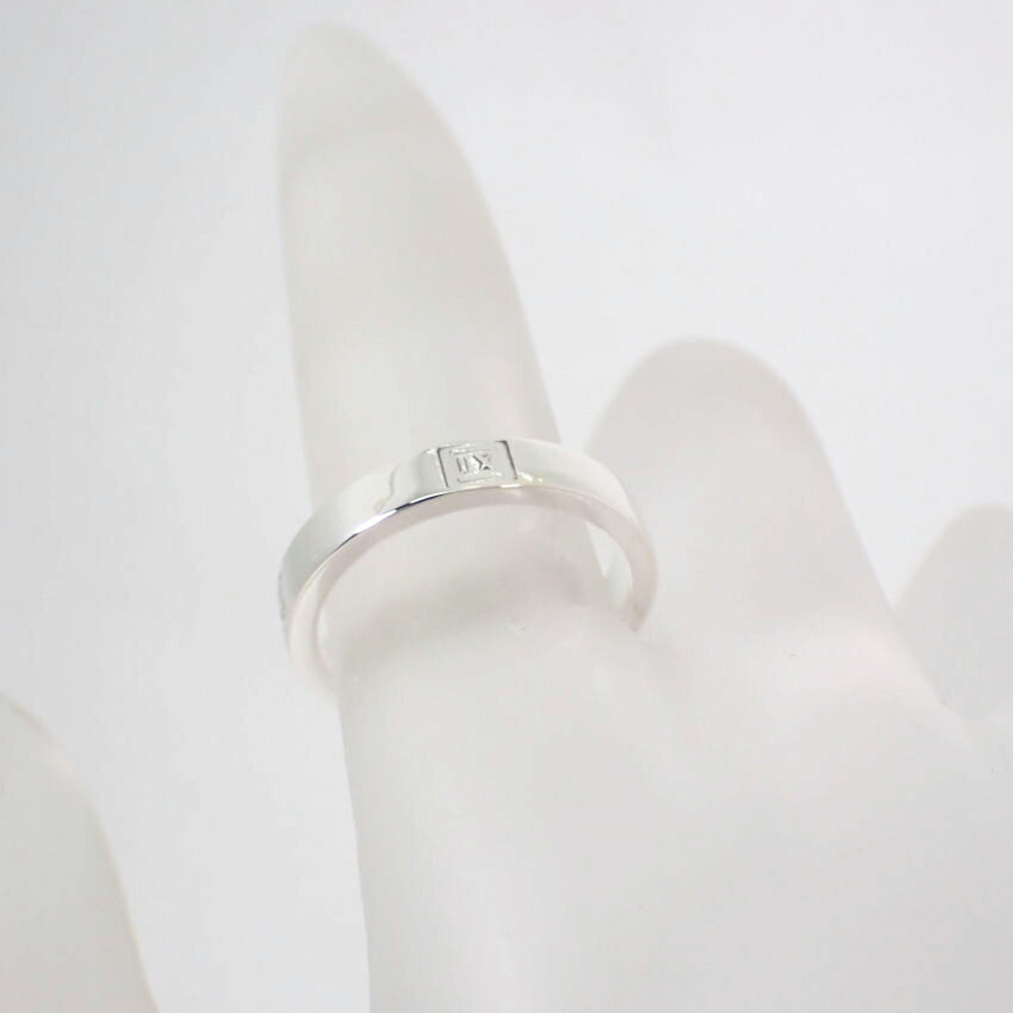 Tiffany Sterling Silver 925 Band Ring (Pre-Owned)
