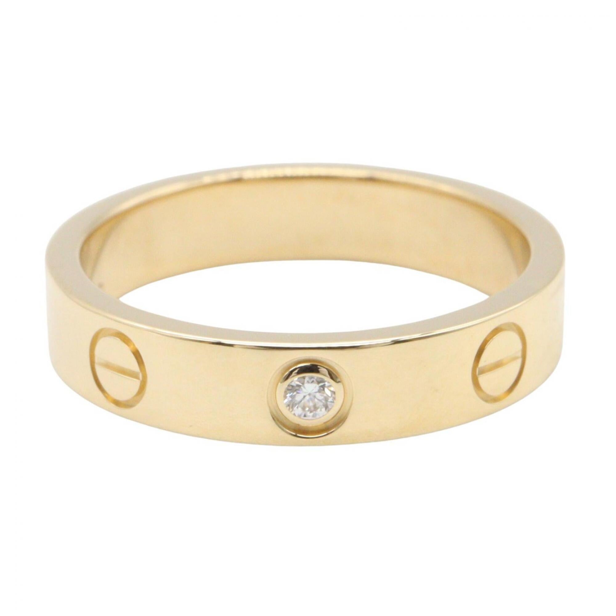 Cartier Gold Clear Yellow Gold (18K) Band Ring (Pre-Owned)
