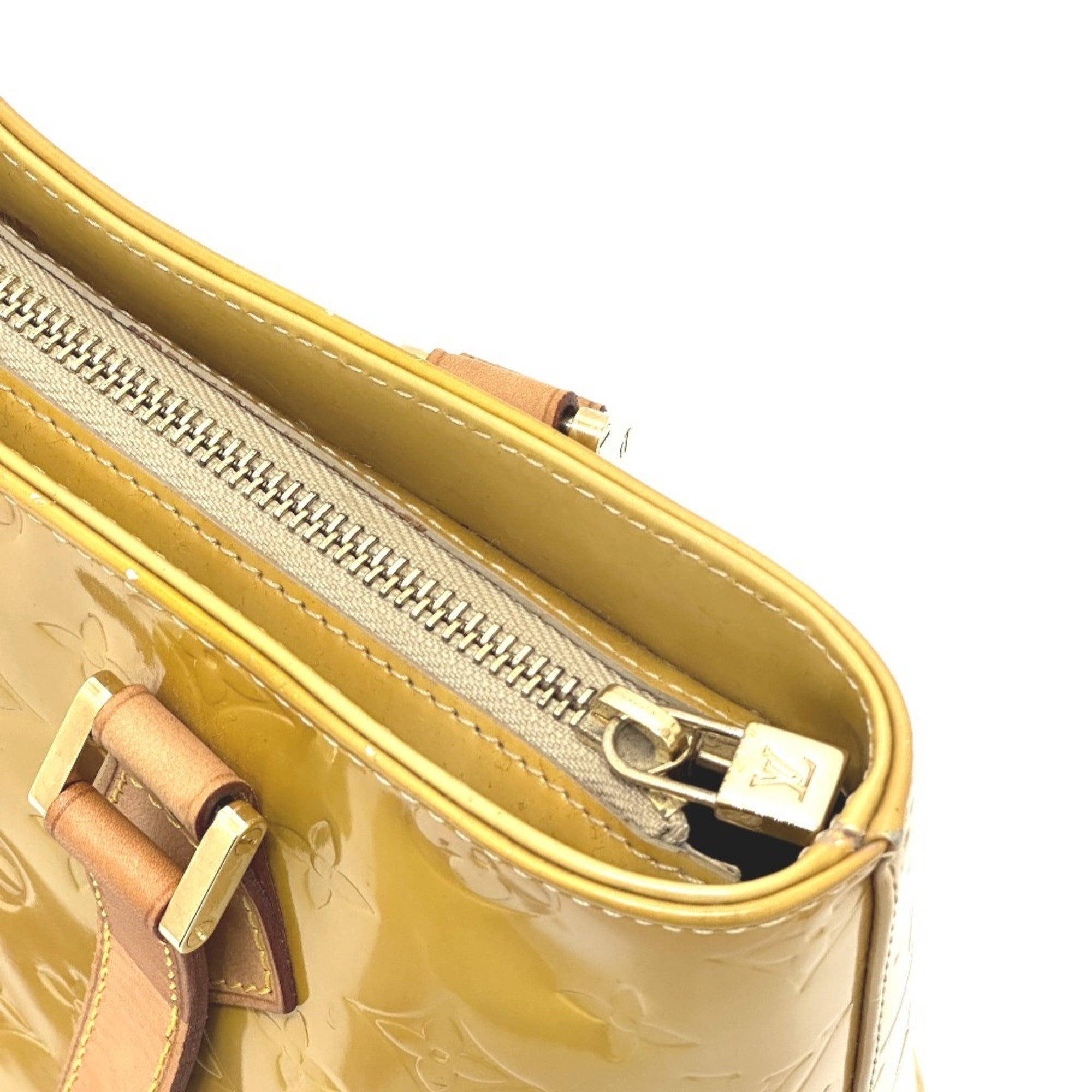 Louis Vuitton Beige Monogram Vernis Tote Bag (Pre-Owned)