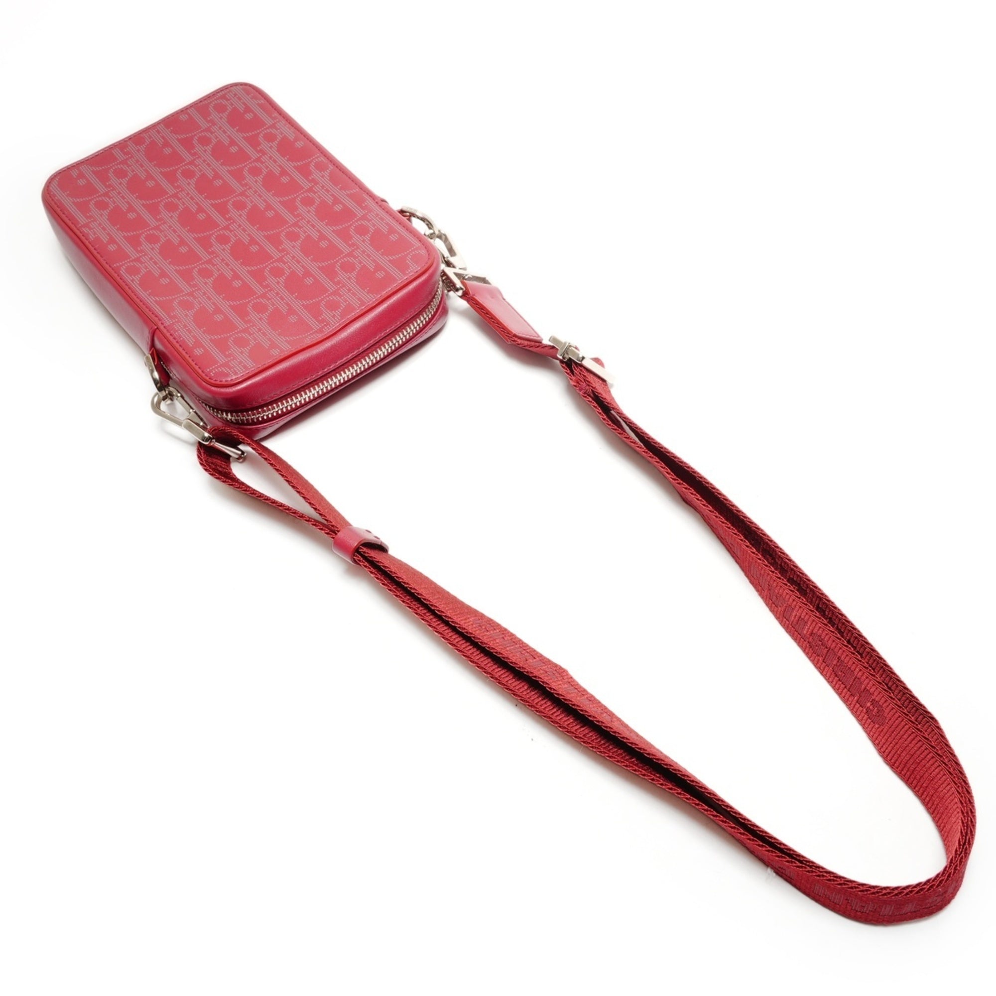 Christian Dior Red Color Shoulder Bag (Pre-Owned)