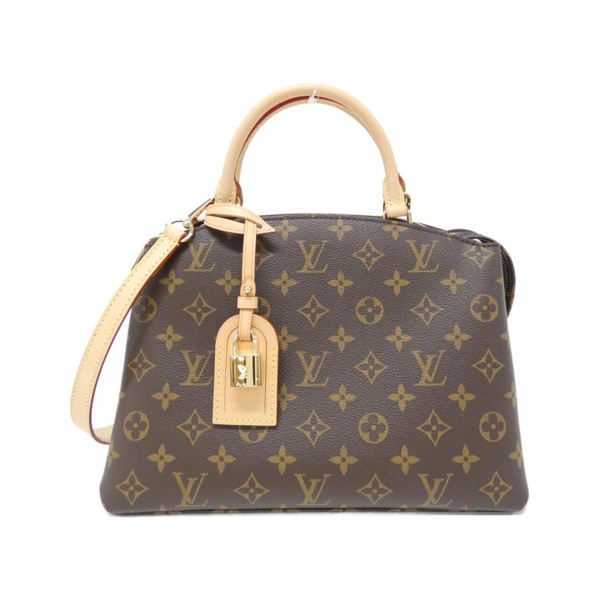 Louis Vuitton Marron Coated Canvas Handbag (Pre-Owned)