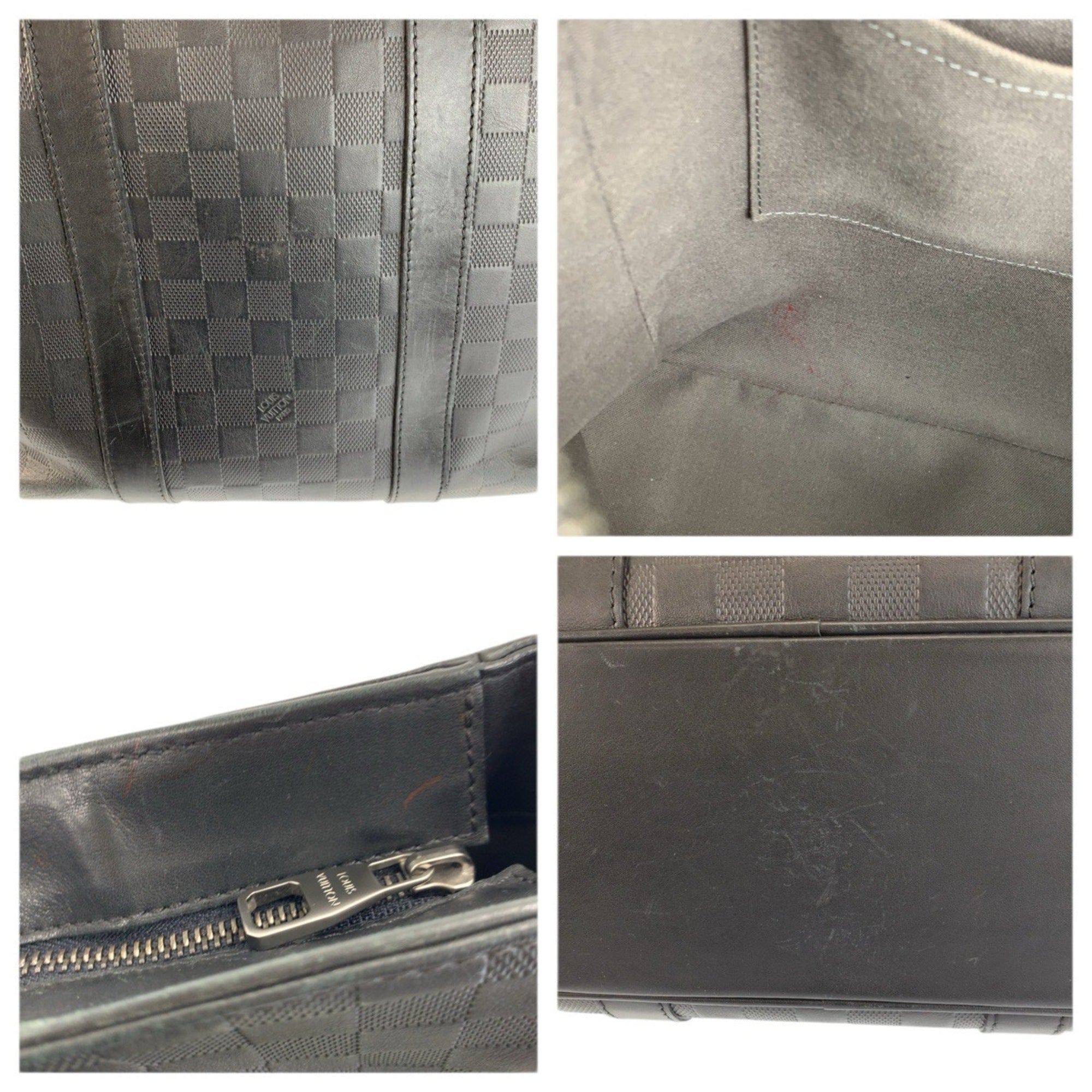 Louis Vuitton Black Onyx Damier Infini Tote Bag (Pre-Owned)