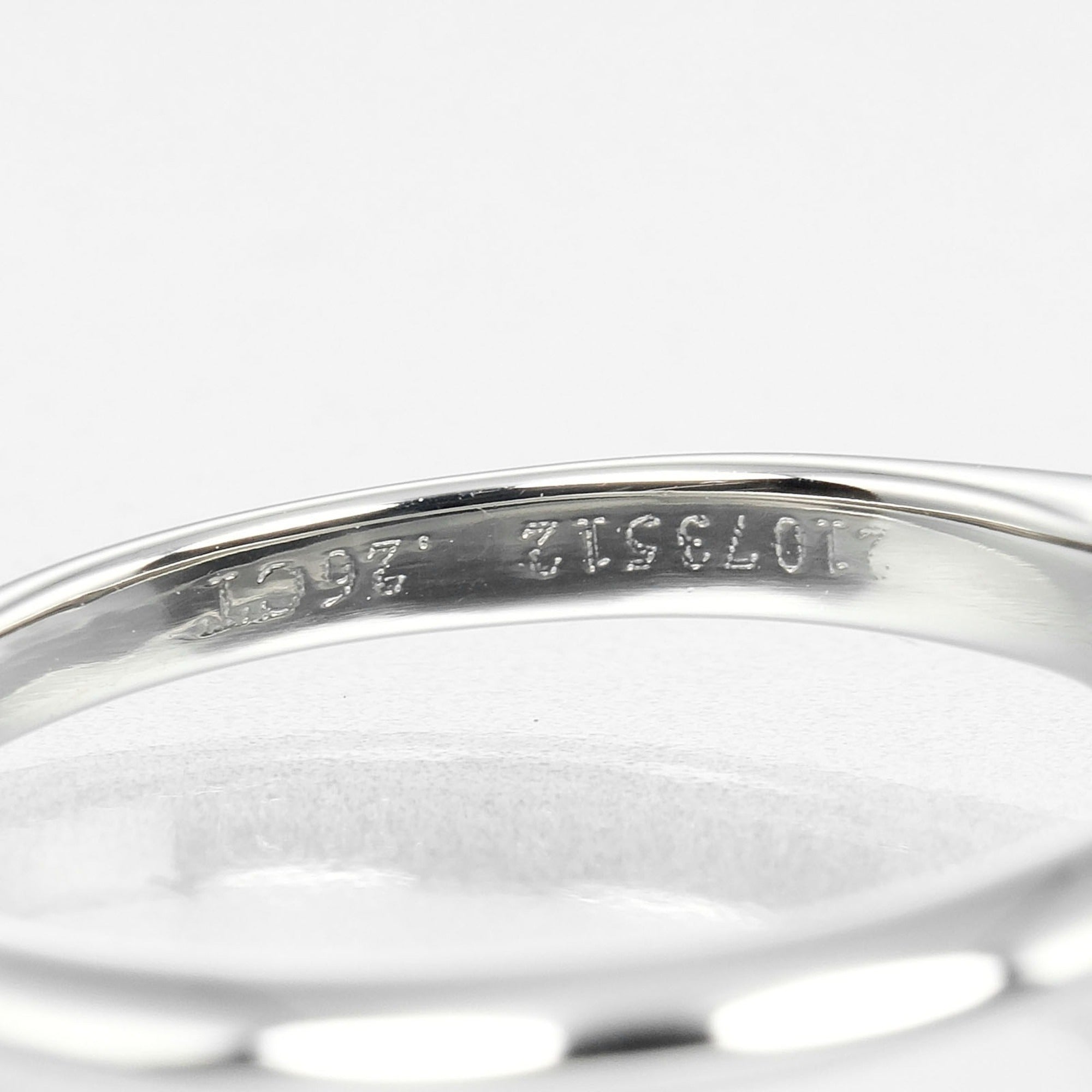 Tiffany Platinum 950 Band Ring (Pre-Owned)