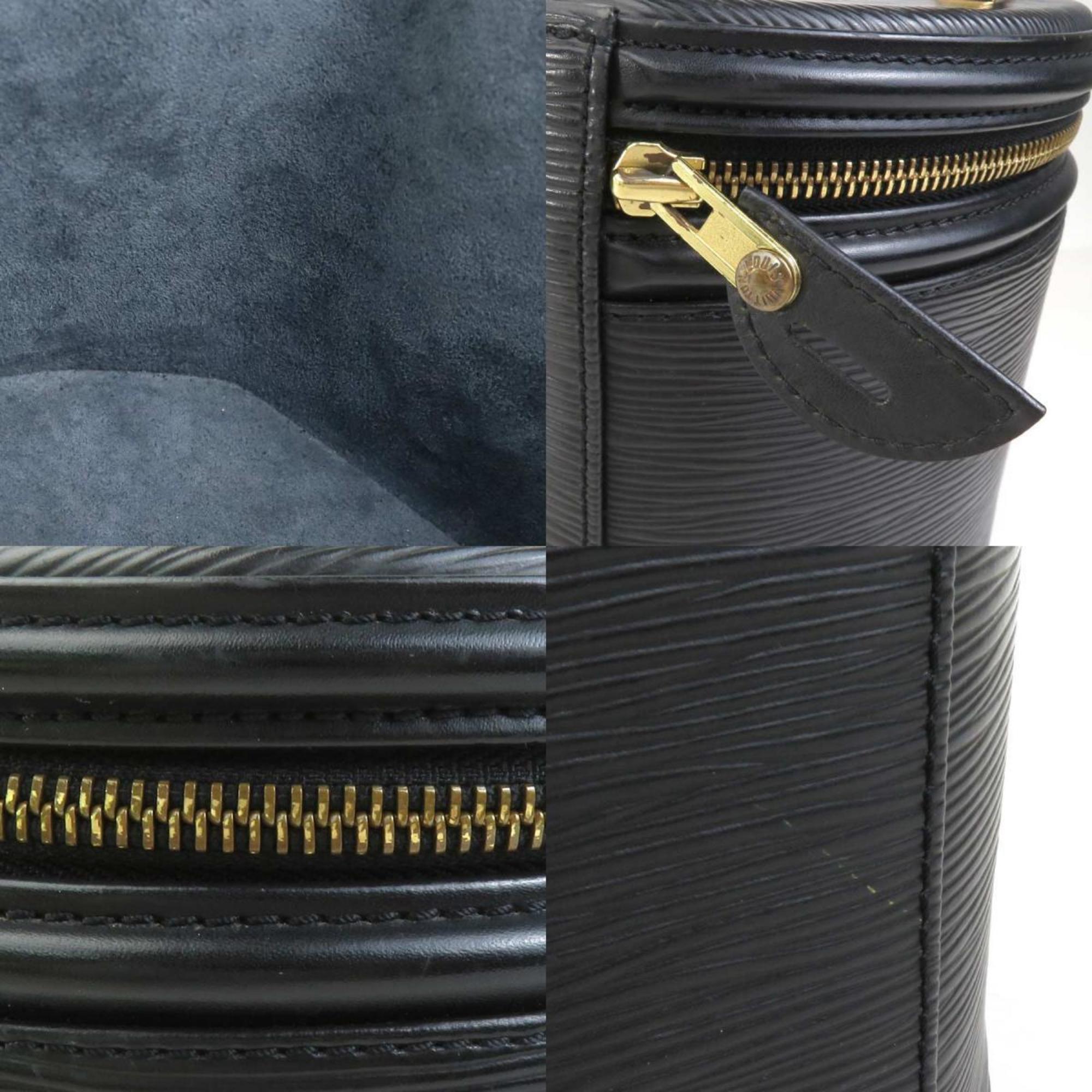 Louis Vuitton Noir Epi Leather Handbag (Pre-Owned)
