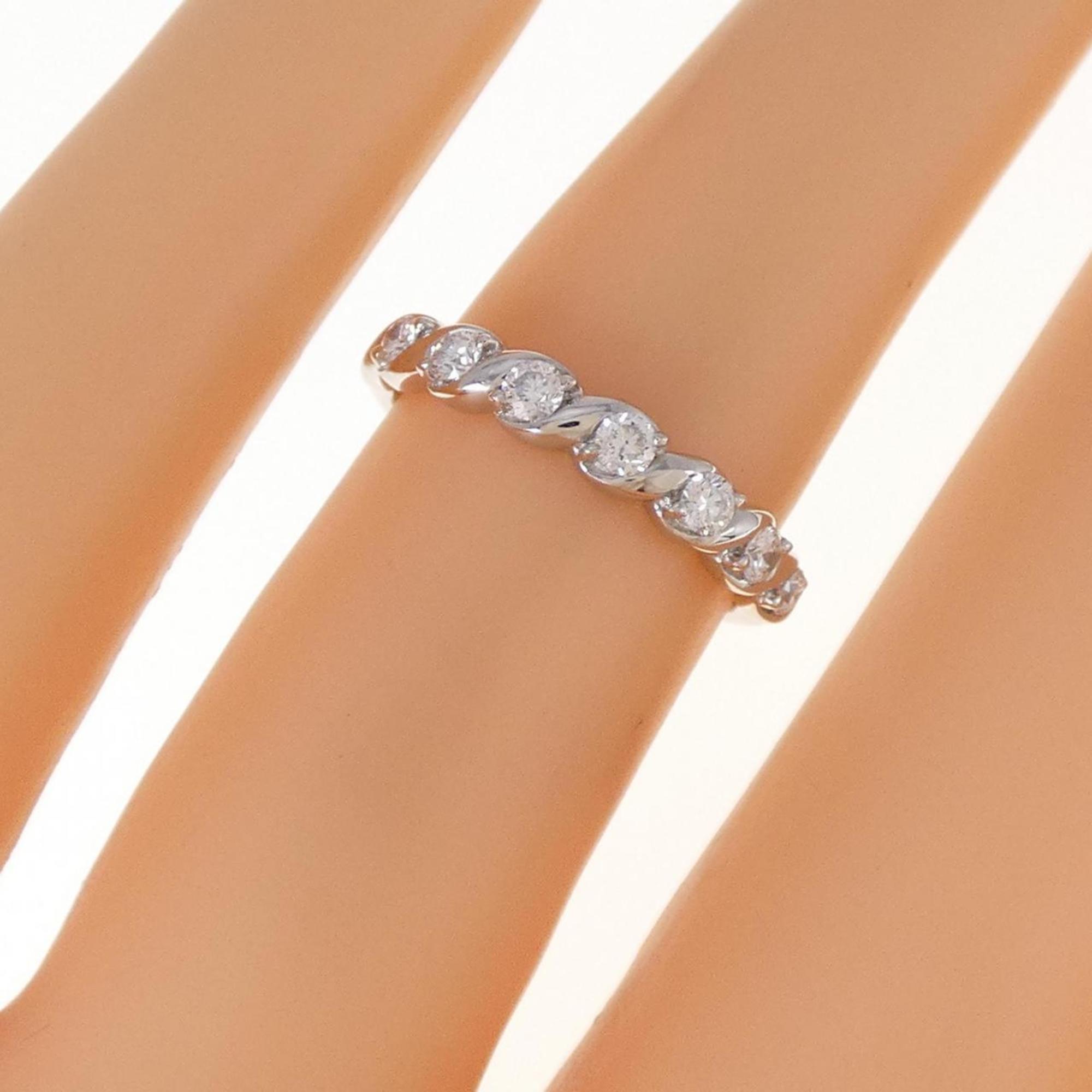 Vendome Aoyama Platinum Band Ring (Pre-Owned)
