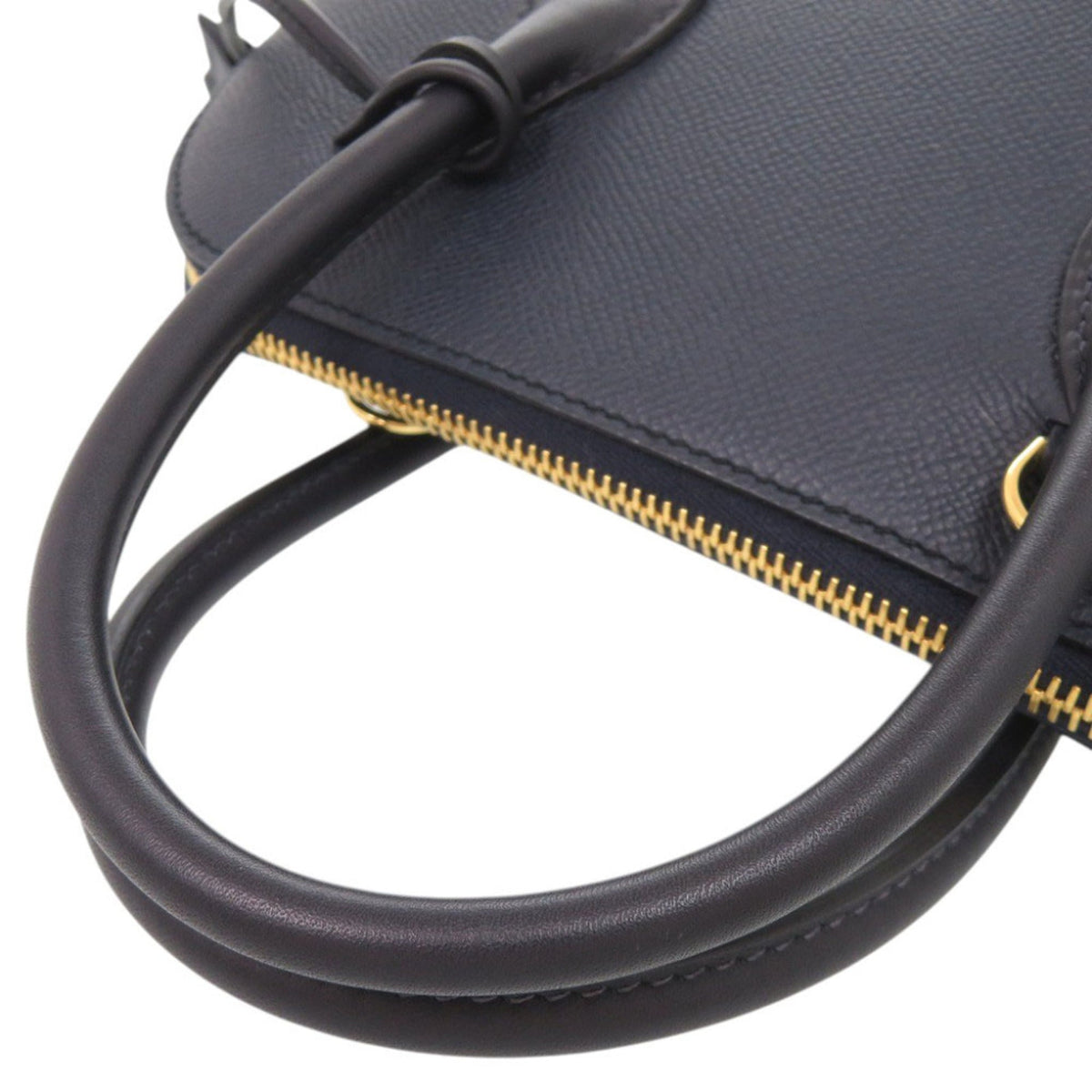 Hermes Blue Indigo Epsom Leather Handbag (Pre-Owned)
