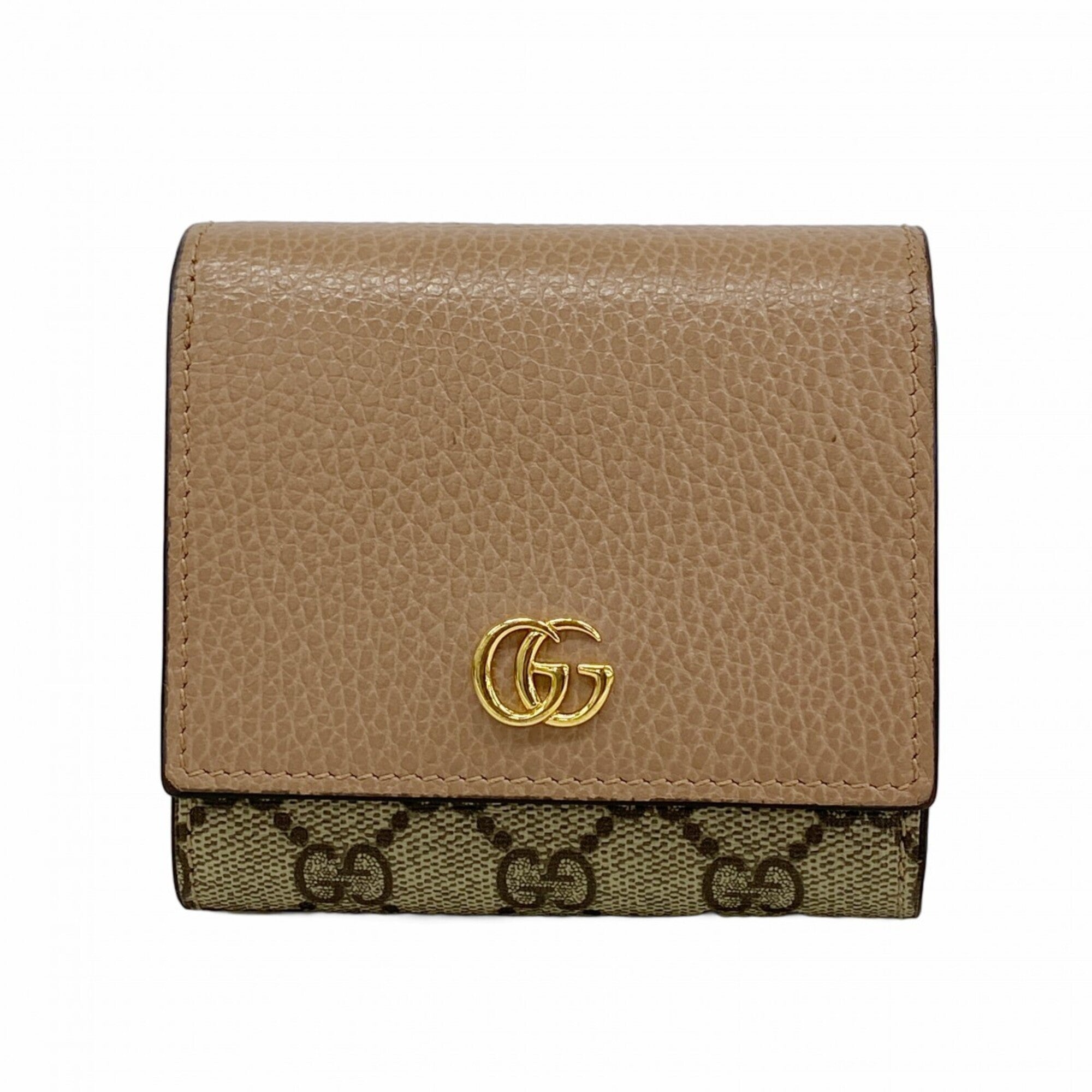 Gucci Brown Pvc Leather Wallet (Bi-Fold) (Pre-Owned)