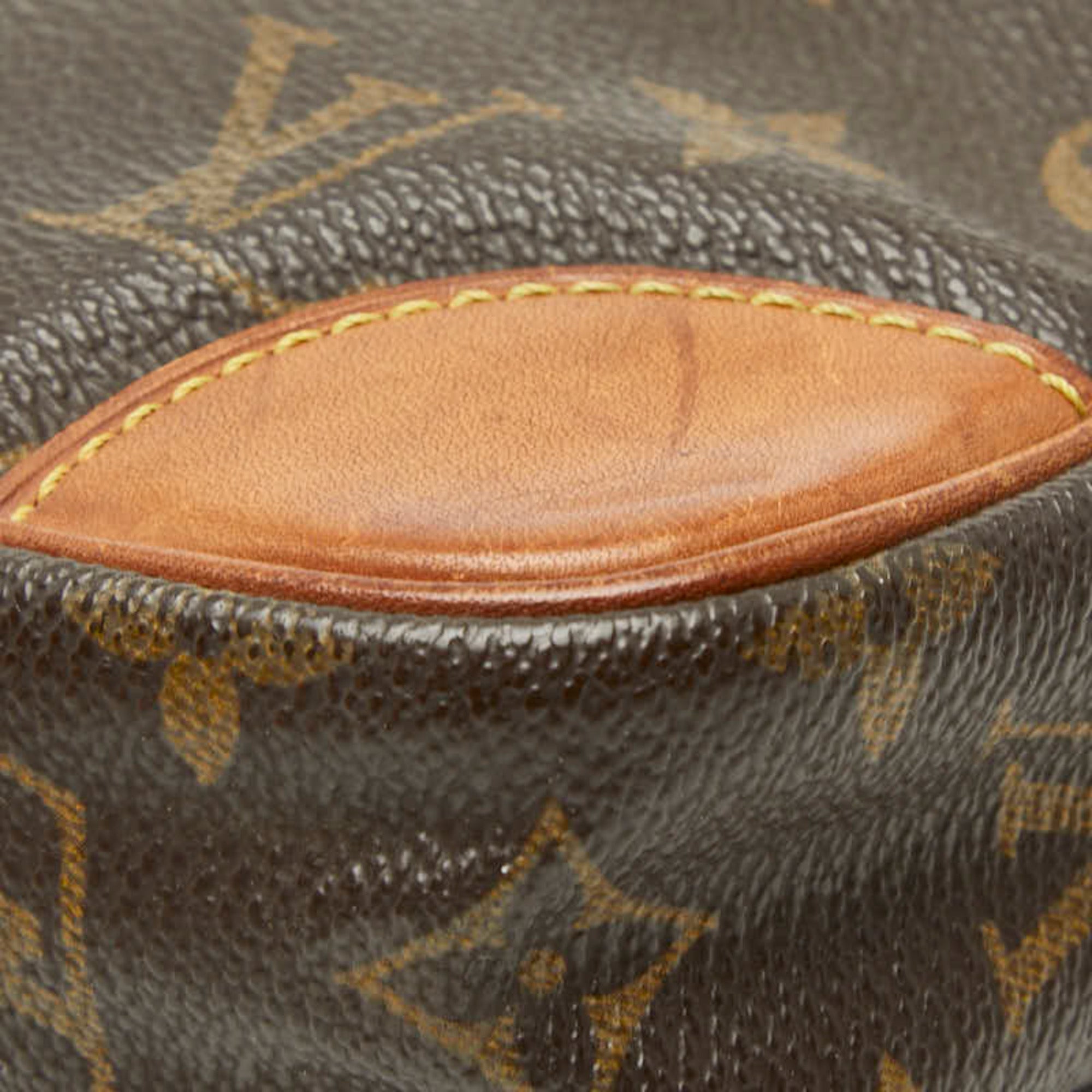 Louis Vuitton Brown Pvc Leather Clutch Bag (Pre-Owned)