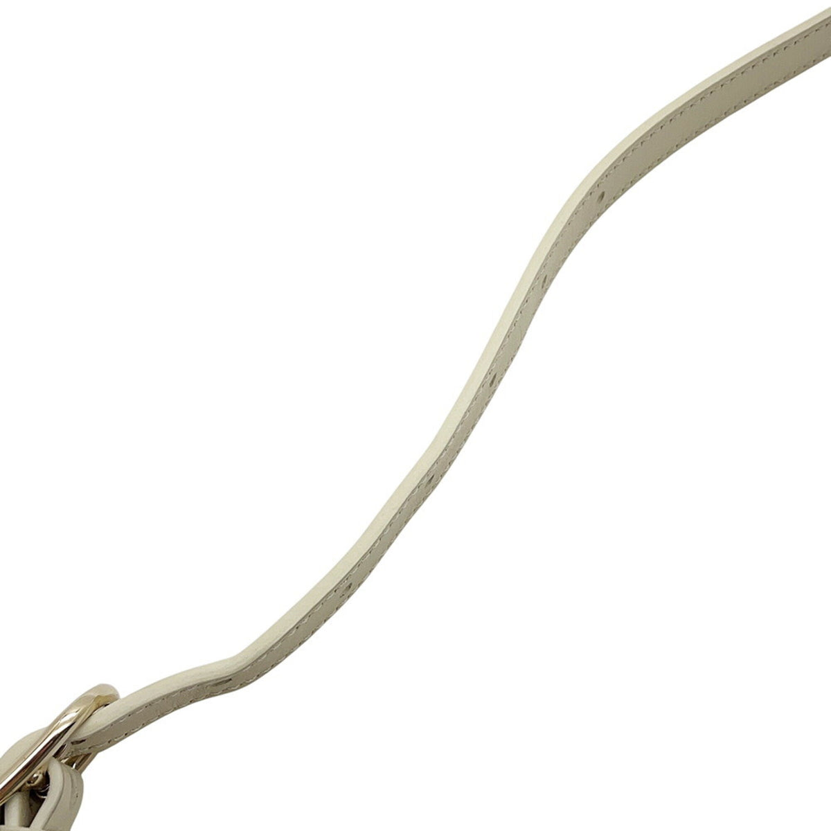 Gucci Ivory Leather Handbag Shoulder Bag (Pre-Owned)