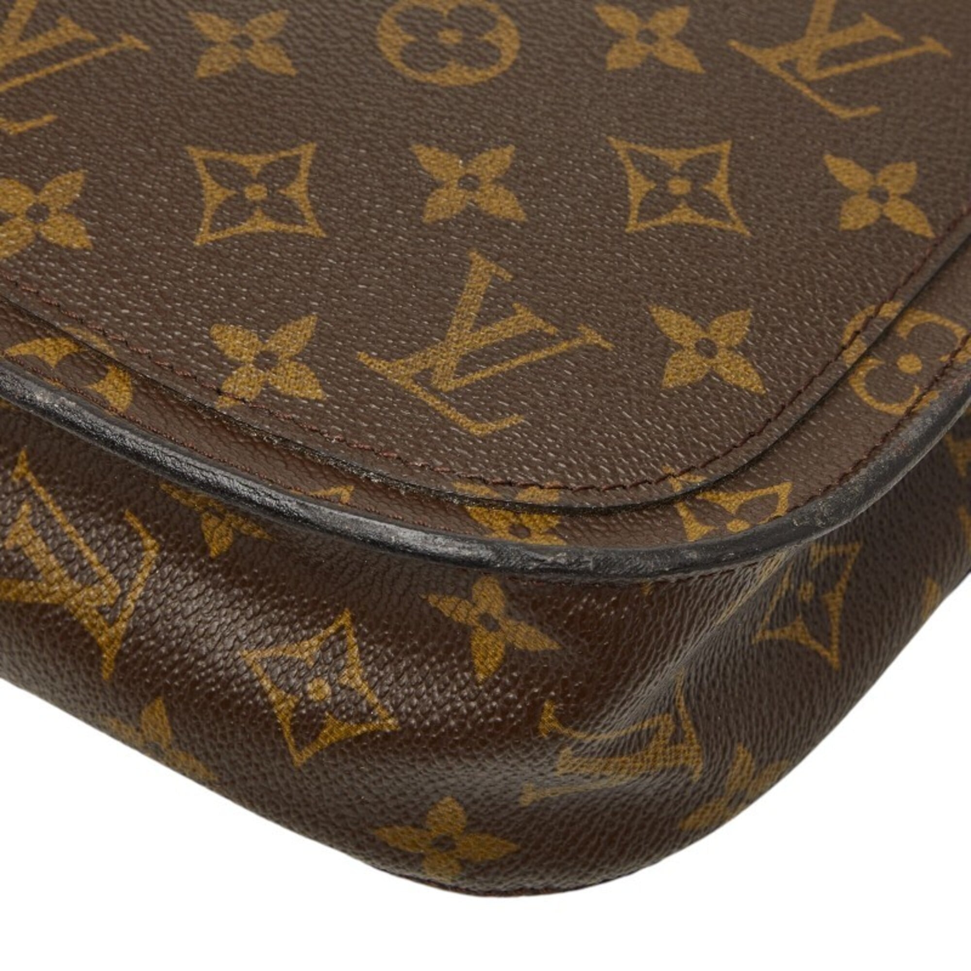 Louis Vuitton Monogram Brown Pvc Leather Shoulder Bag (Pre-Owned)