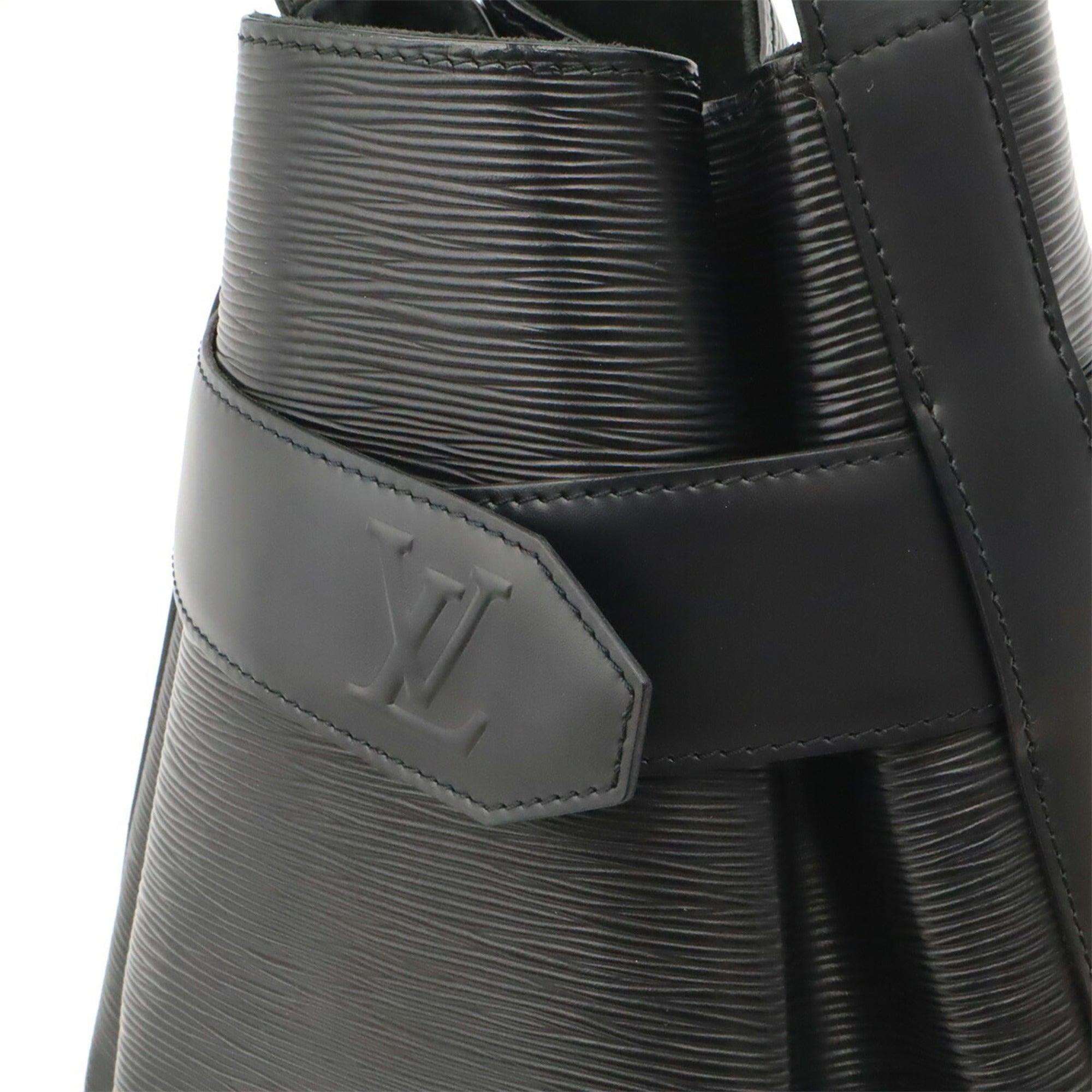 Louis Vuitton Noir Epi Leather Shoulder Bag (Pre-Owned)