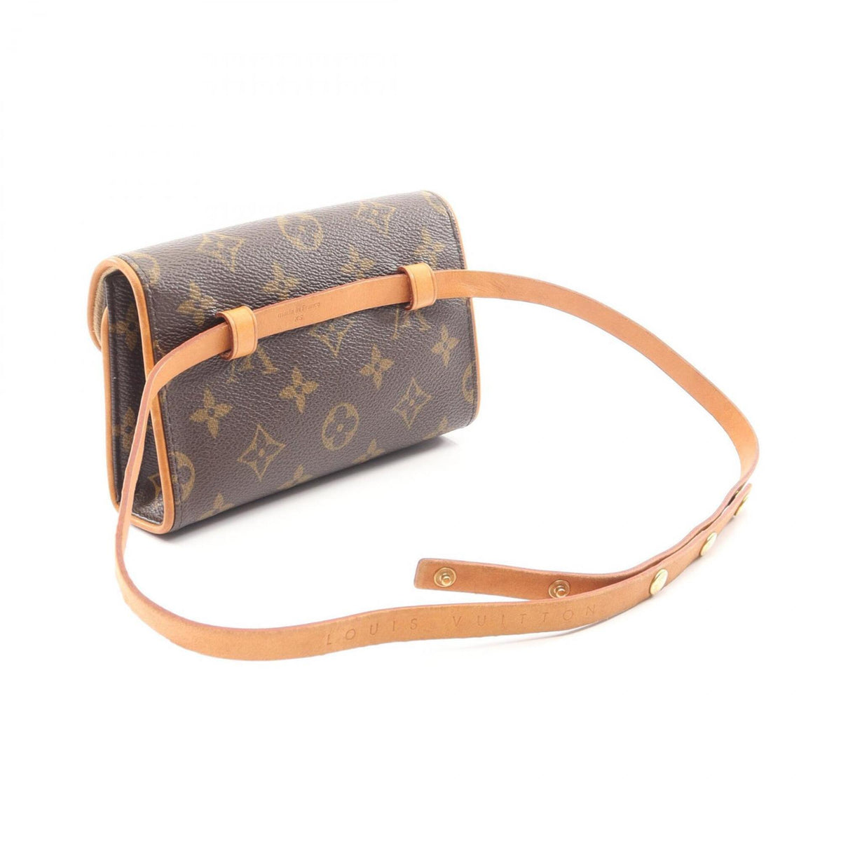 Louis Vuitton Brown Coated Canvas Pvc Monogram Leather Fanny Pack Handbag (Pre-Owned)