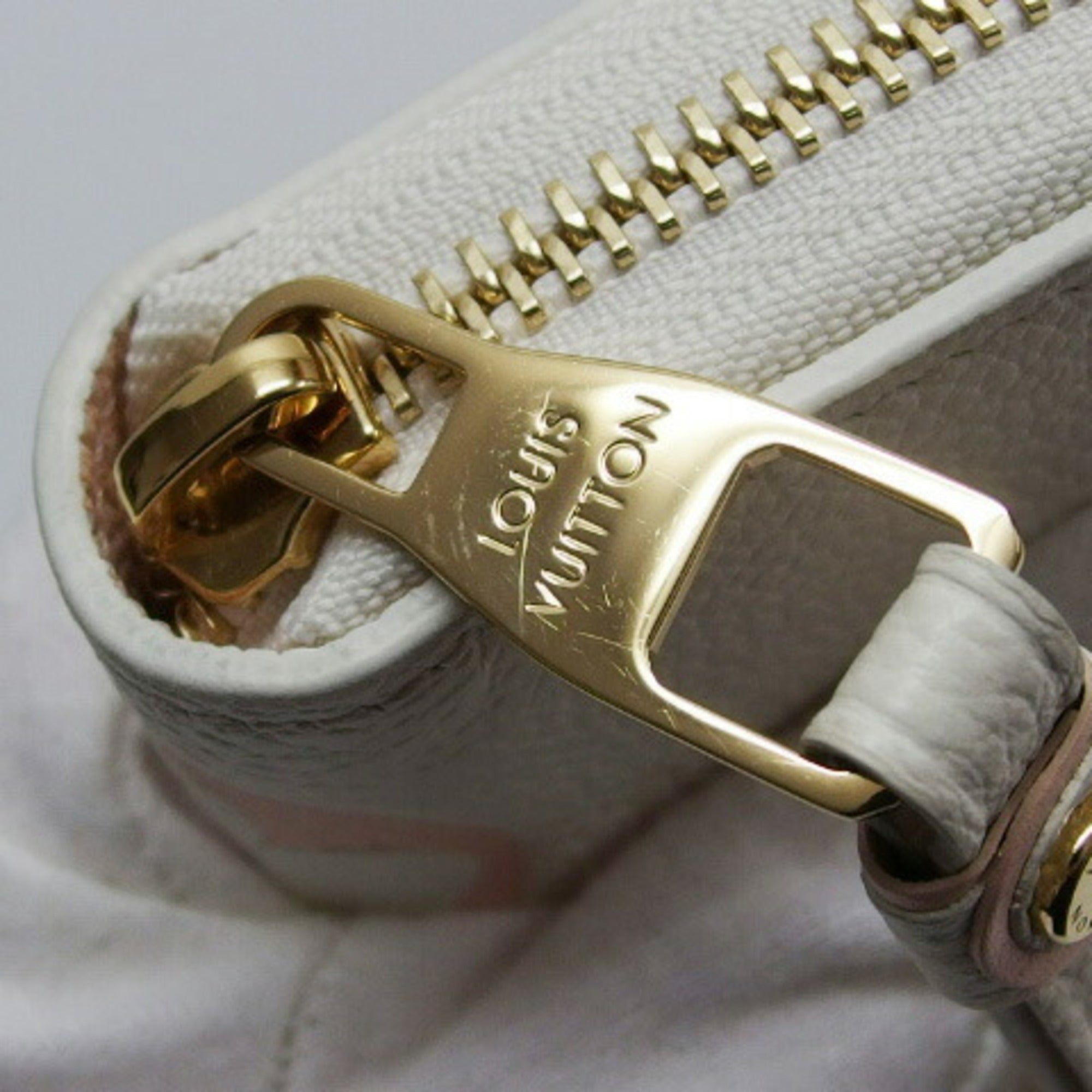 Louis Vuitton Monogram Empreinte Light Pink White Monogram Empreinte Long Wallet (Bi-Fold) (Pre-Owned)