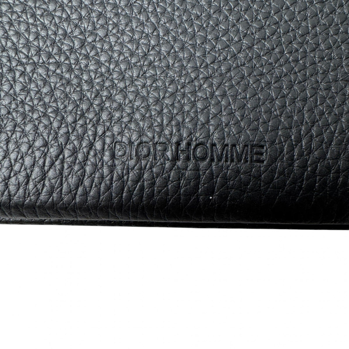 Dior Homme Black Leather Clutch Bag (Pre-Owned)