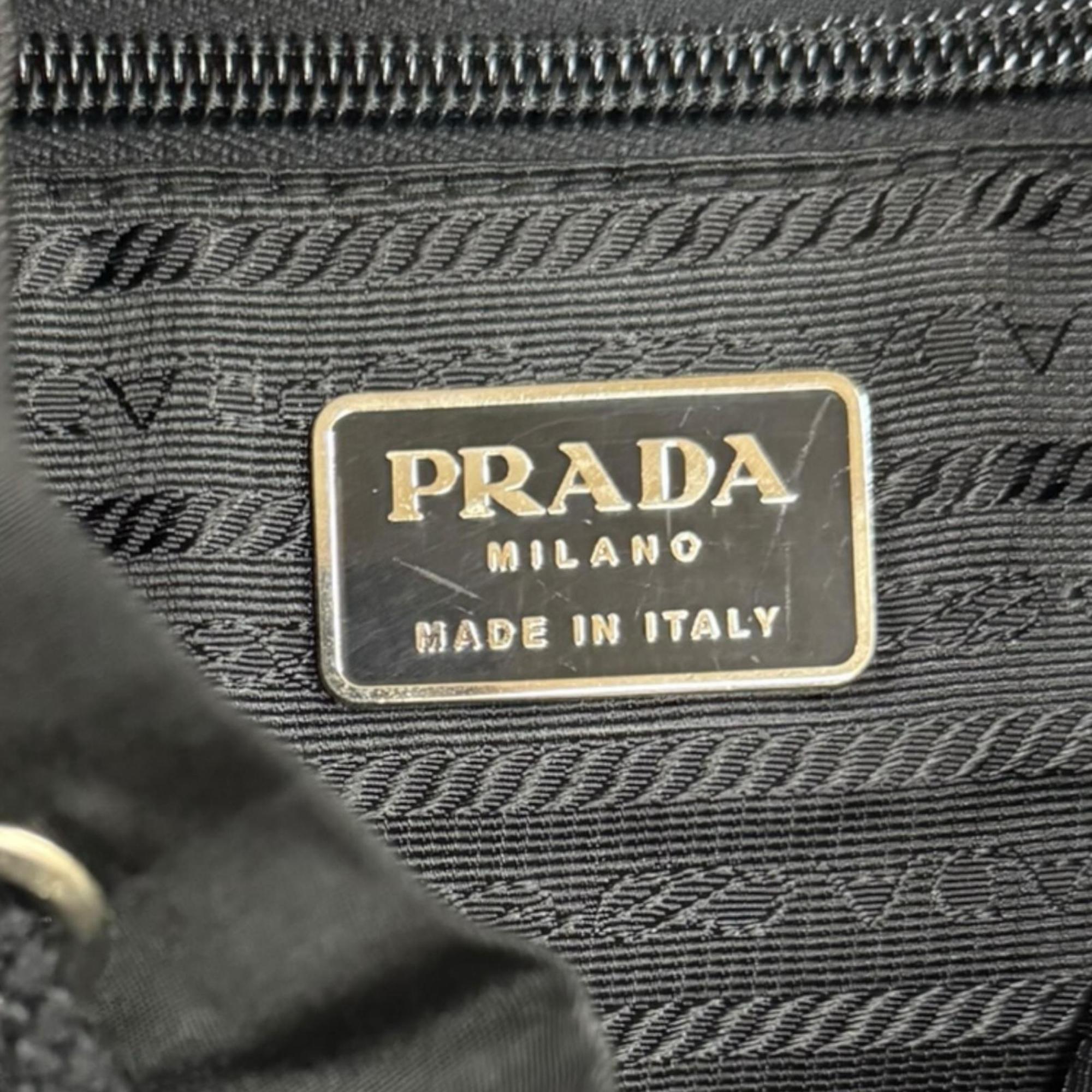 Prada Black Nero Nylon Backpack (Pre-Owned)