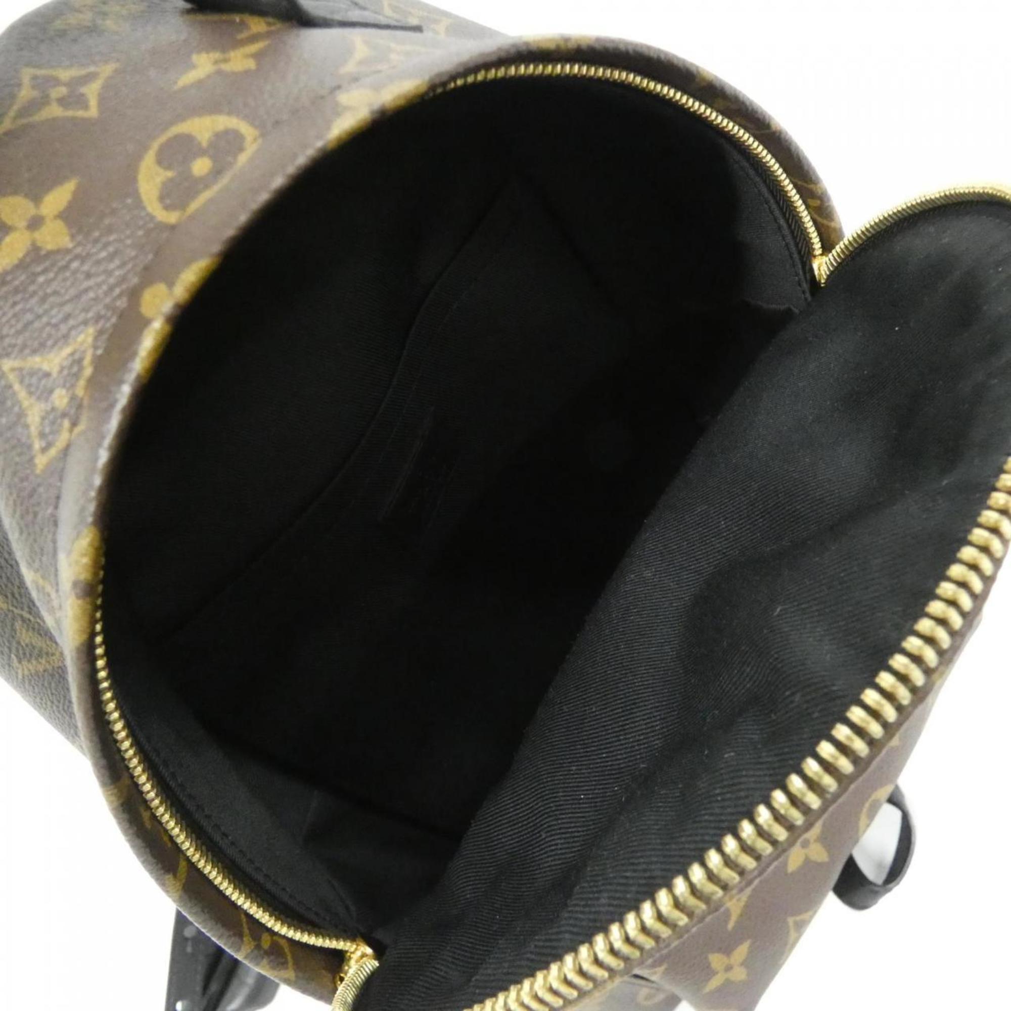 Louis Vuitton Brown Coated Canvas Backpack (Pre-Owned)