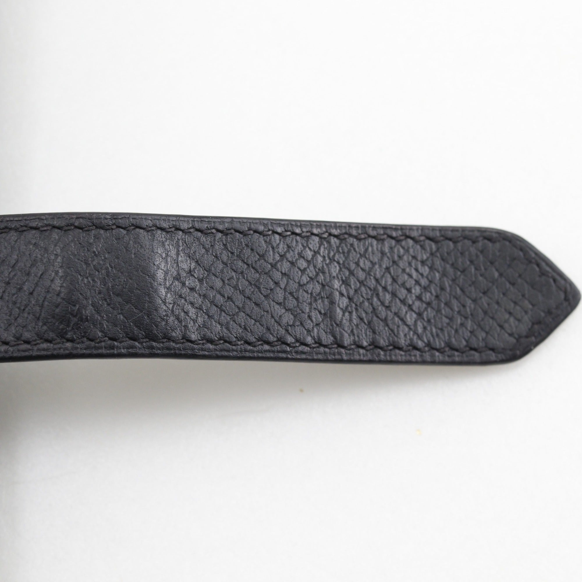 Hermes Black Epsom Leather Long Wallet (Bi-Fold) (Pre-Owned)