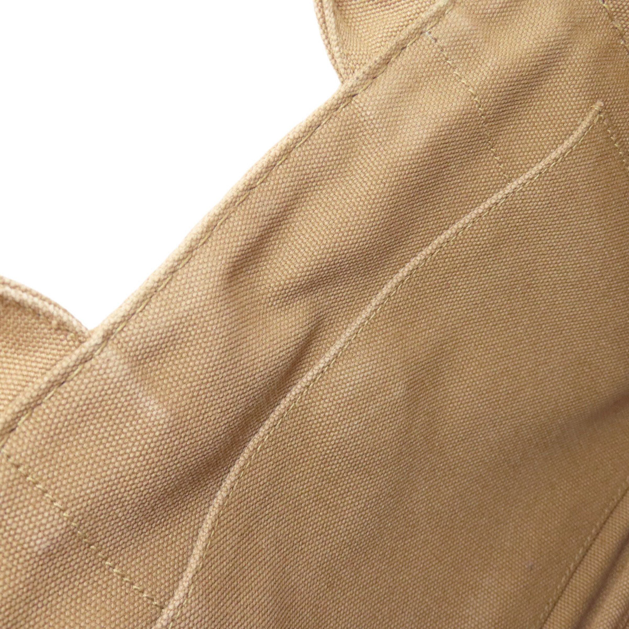 Prada Brown Canvas Handbag (Pre-Owned)